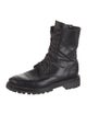 Ann Demeulemeester Leather Combat Boots