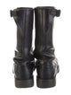 Ann Demeulemeester Leather Moto Boots