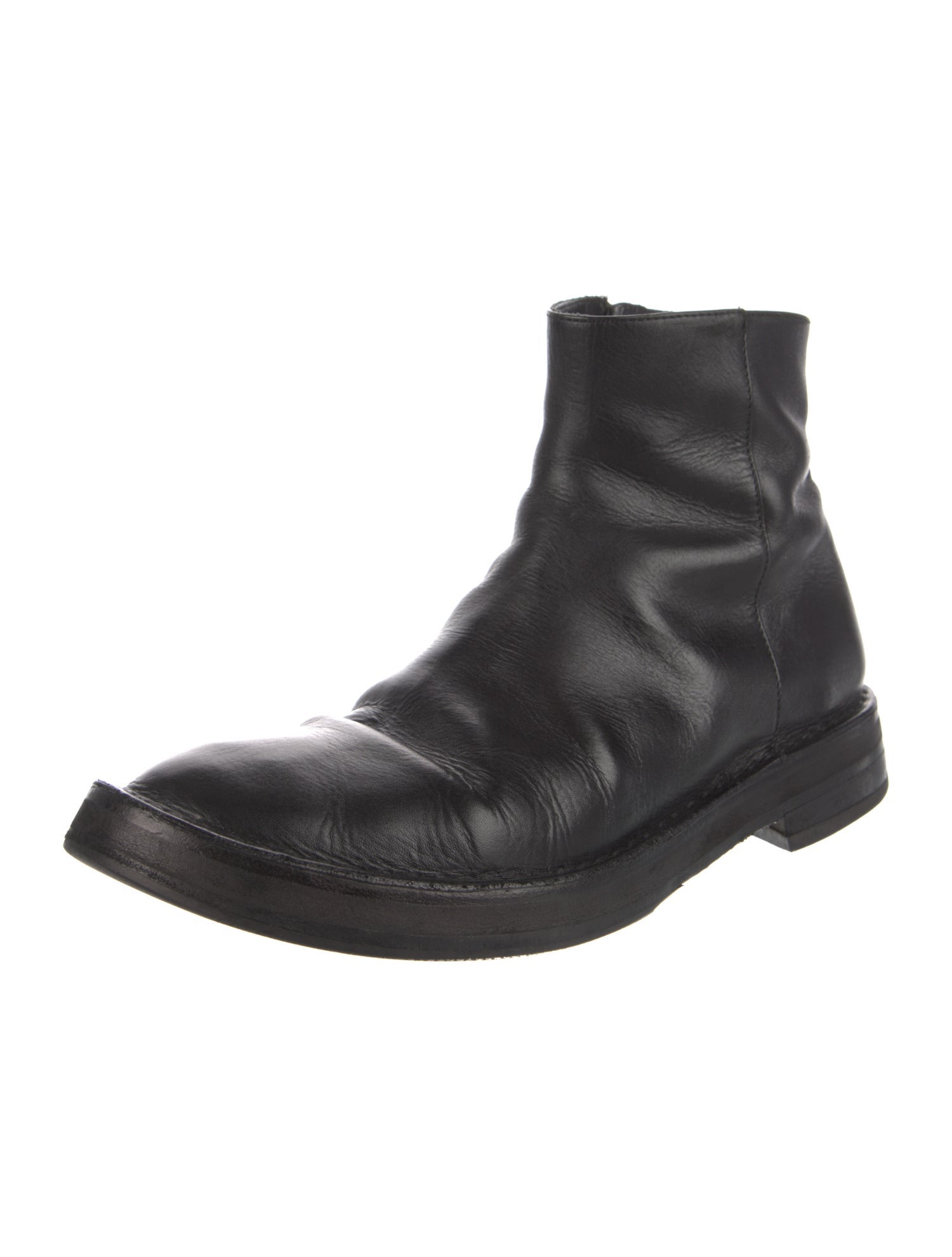 Ann Demeulemeester Leather Boots