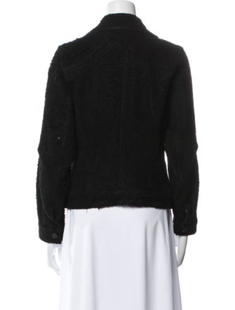 Ann Demeulemeester Leather Denim Jacket