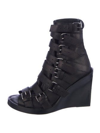 Ann Demeulemeester Leather Boots