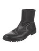 Ann Demeulemeester Leather Combat Boots