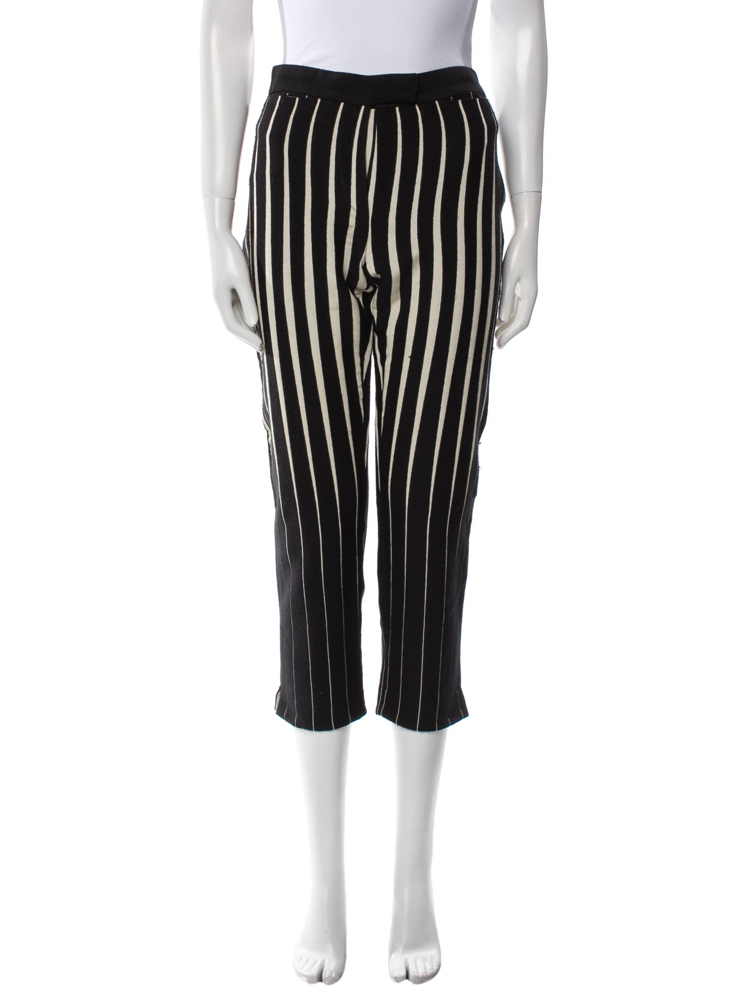 Ann Demeulemeester Striped Wide Leg Pants