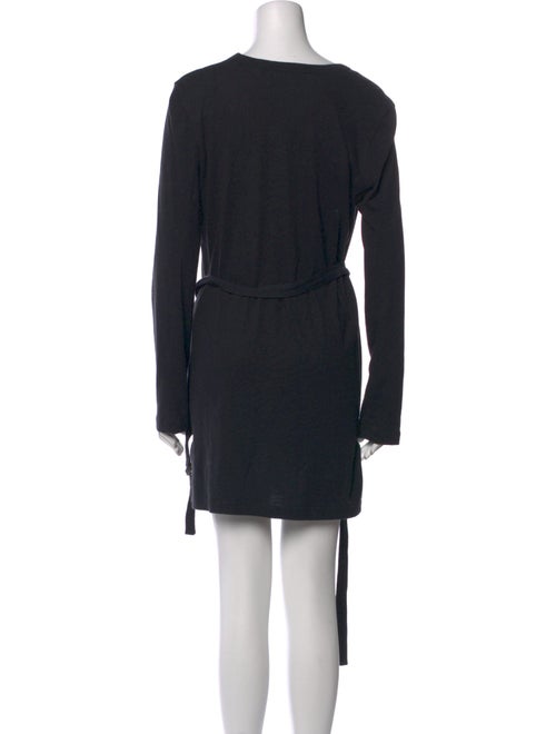 Ann Demeulemeester Scoop Neck Mini Dress