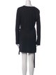 Ann Demeulemeester Scoop Neck Mini Dress