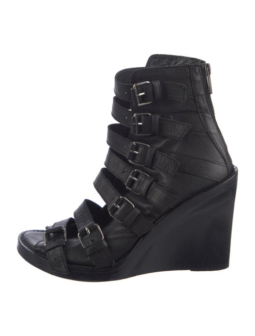 Ann Demeulemeester Leather Gladiator Sandals