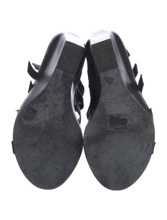 Ann Demeulemeester Leather Gladiator Sandals