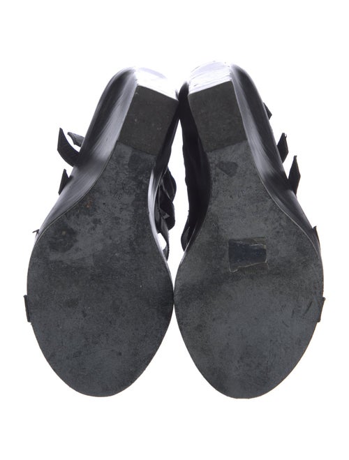 Ann Demeulemeester Leather Gladiator Sandals