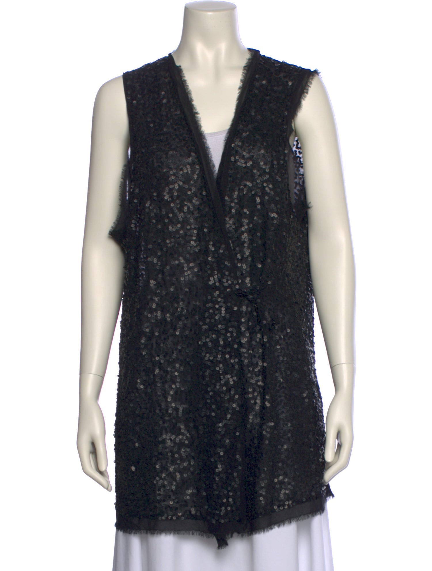 Ann Demeulemeester 2011 Goat Fur Fur Jacket - Black Jackets