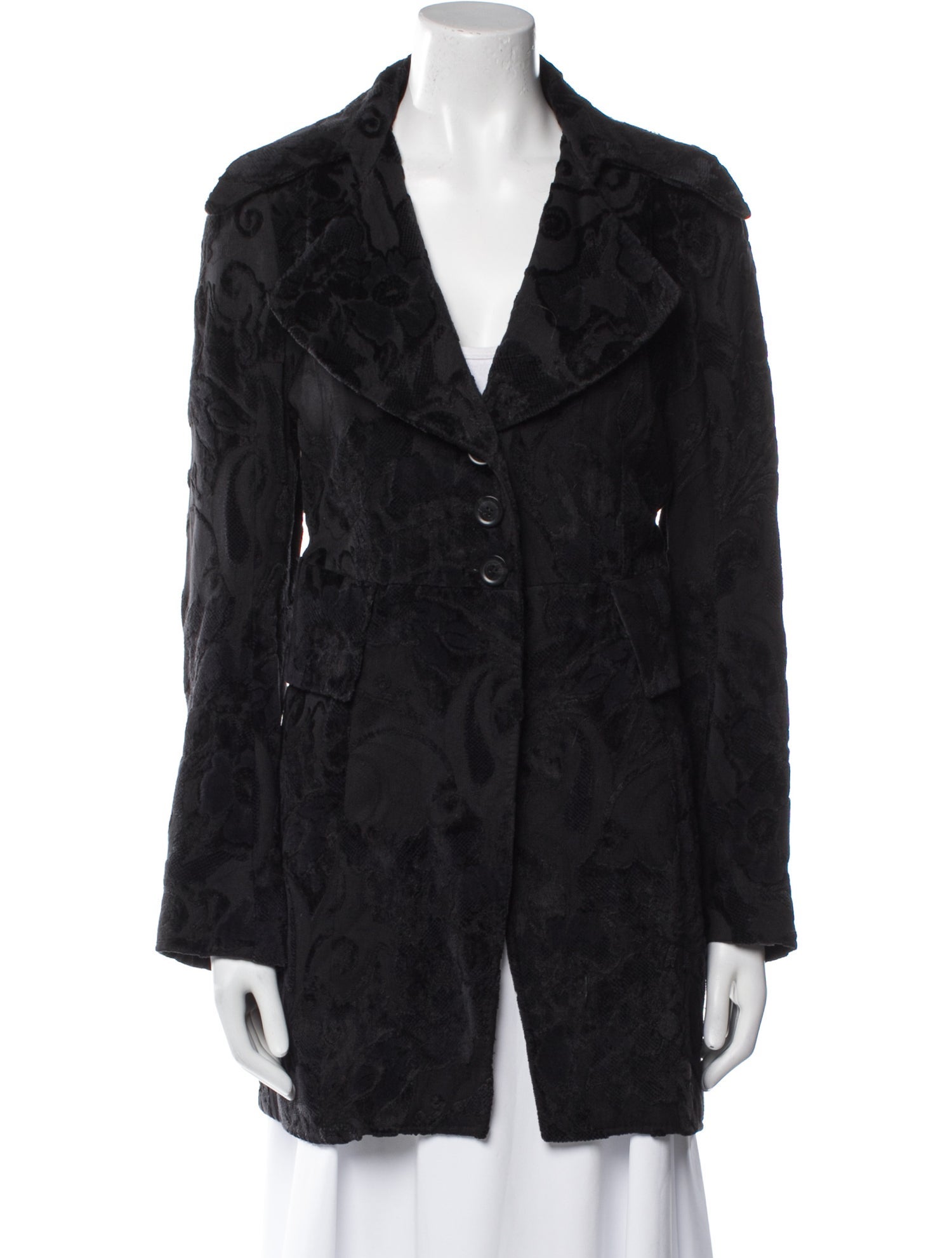 Ann Demeulemeester Vintage 1994 Faux Fur Coat