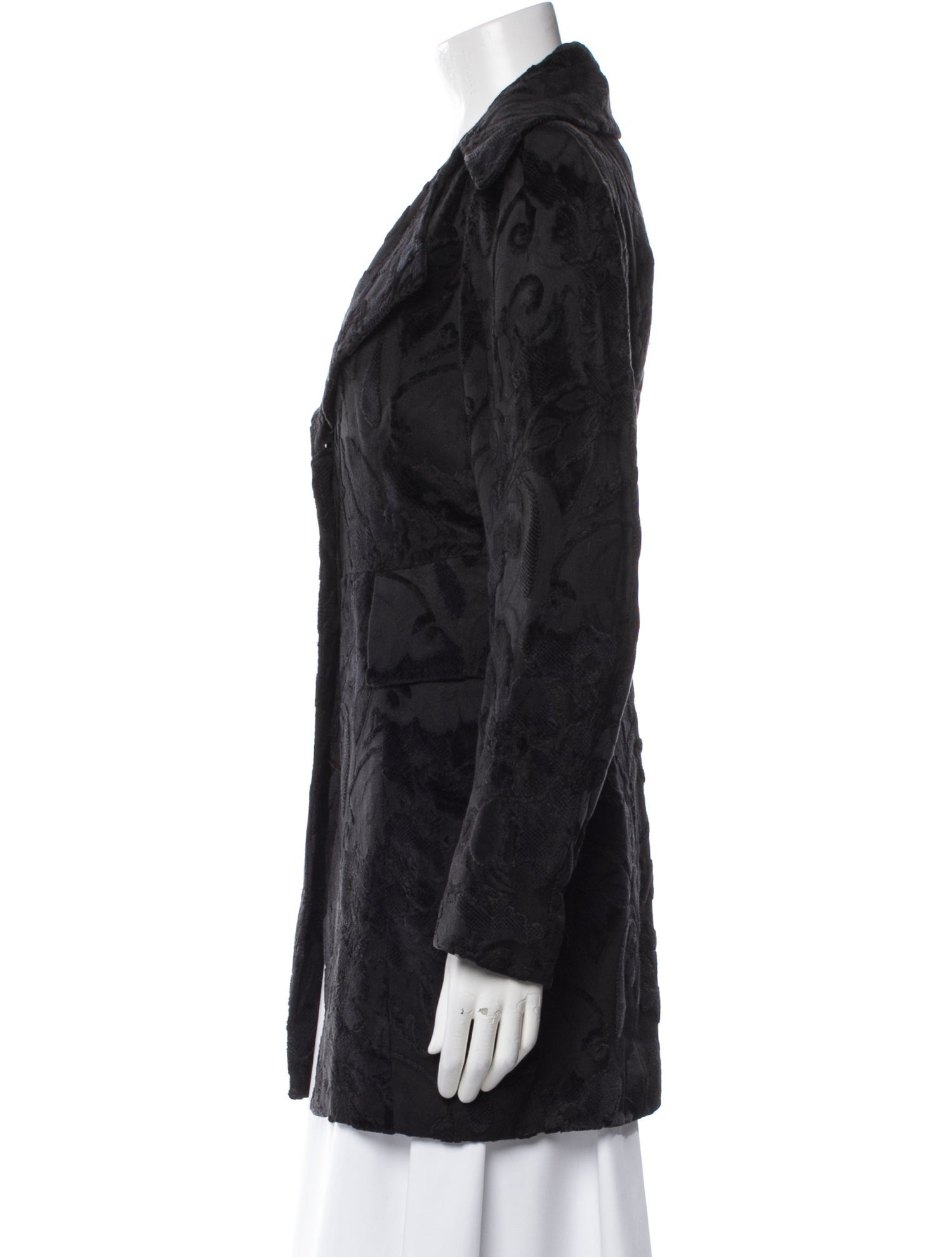 Ann Demeulemeester Vintage 1994 Faux Fur Coat