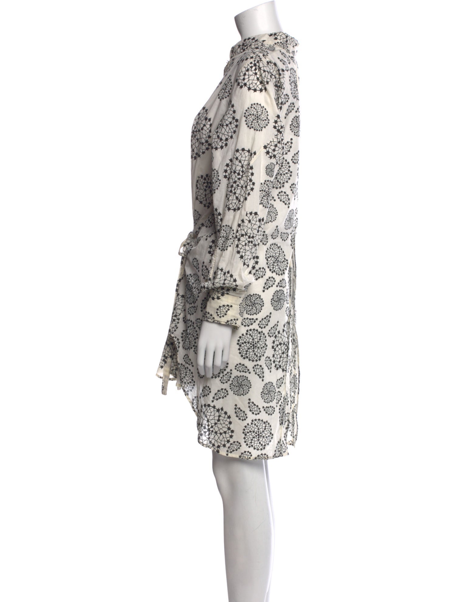 Ann Demeulemeester Floral Print Mini Dress