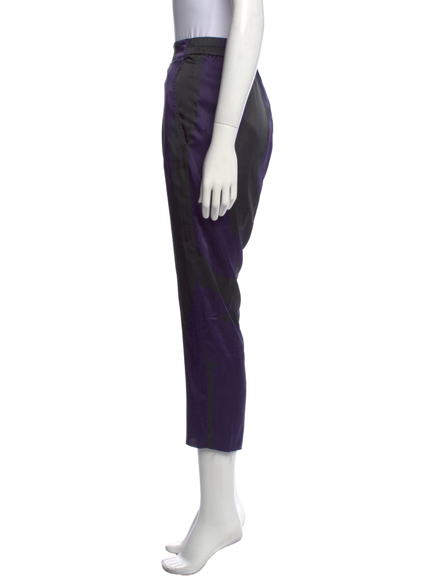 Ann Demeulemeester Silk Straight Leg Pants