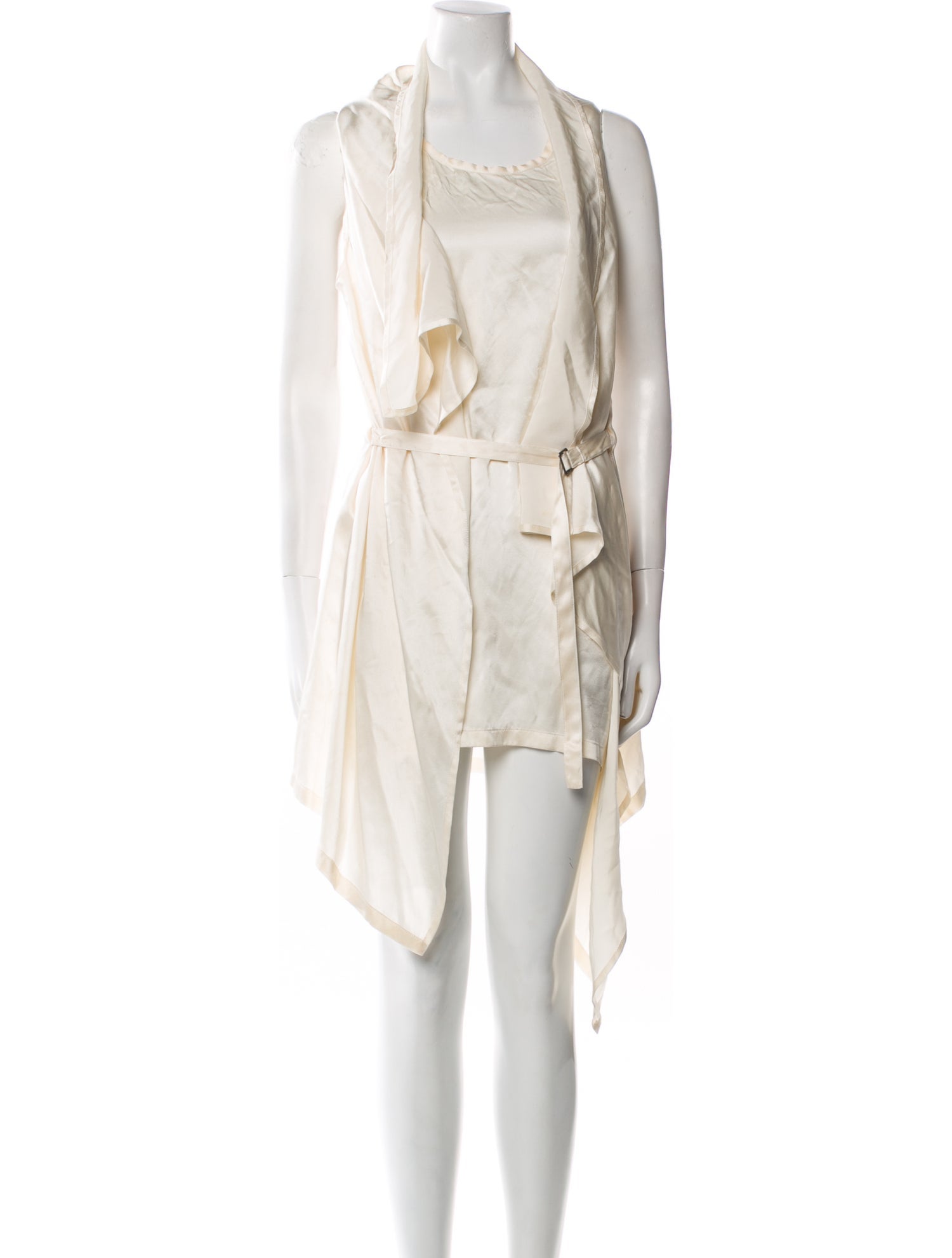 Ann Demeulemeester Silk Mini Dress