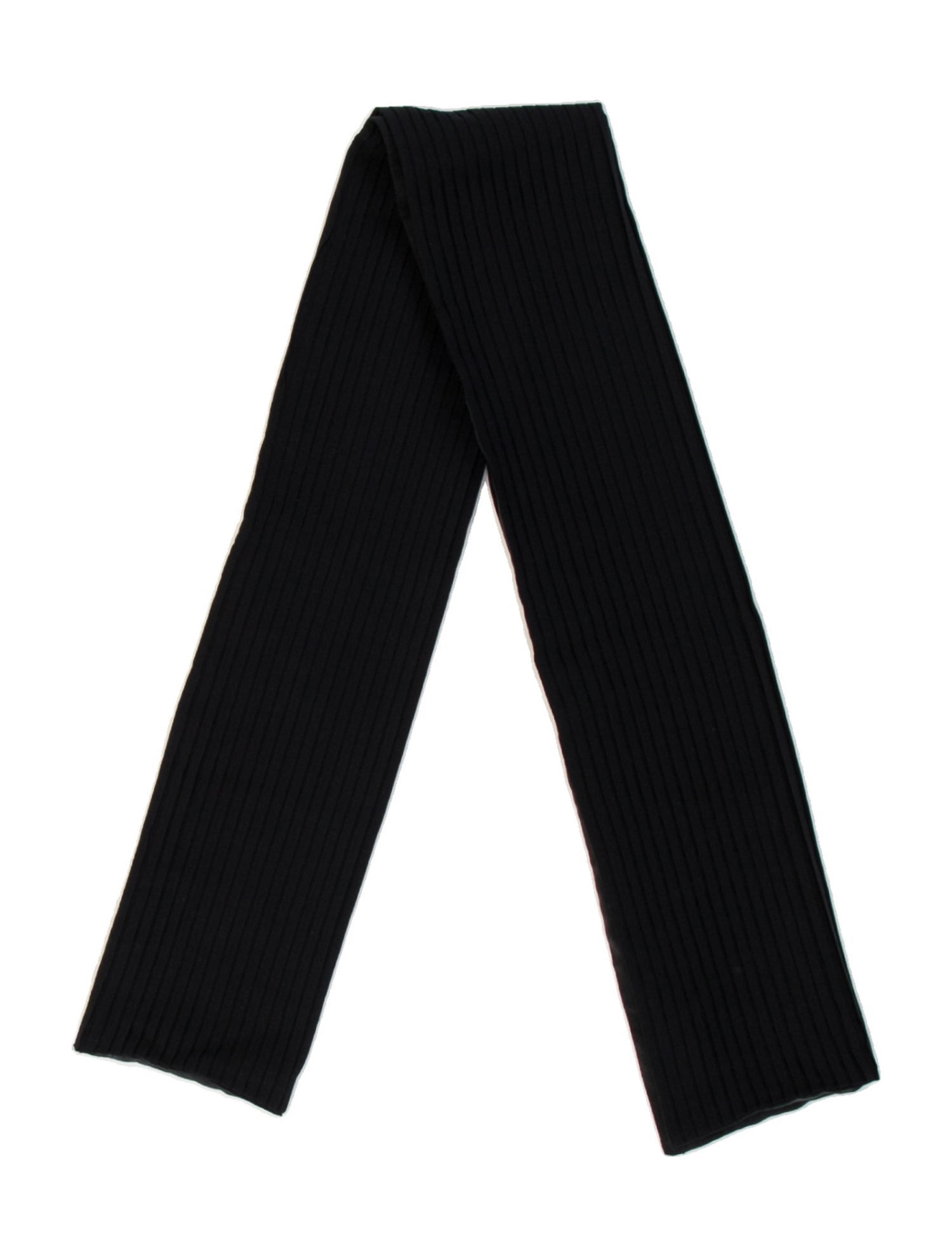 Ann Demeulemeester Silk Striped Scarf