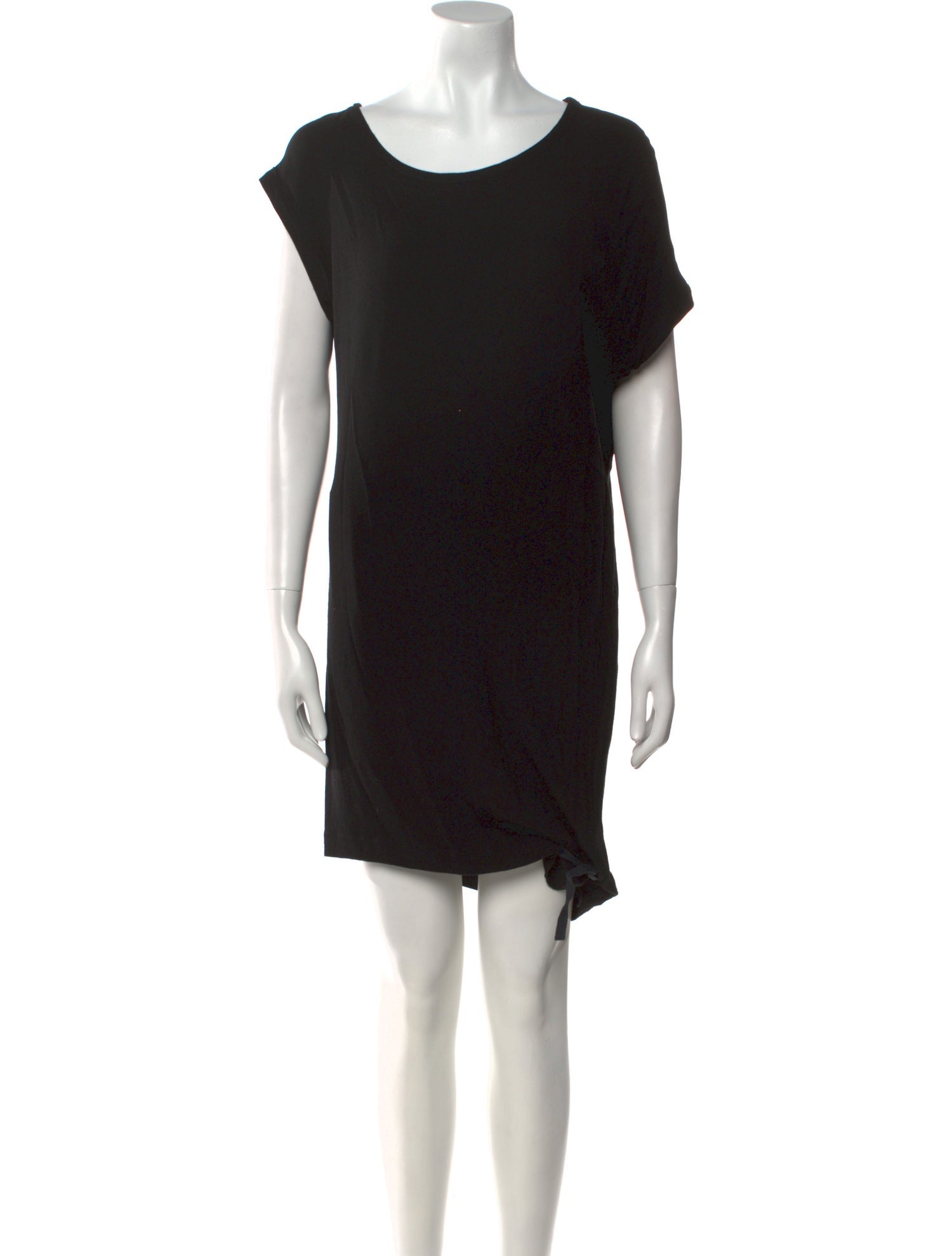 Ann Demeulemeester Scoop Neck Mini Dress