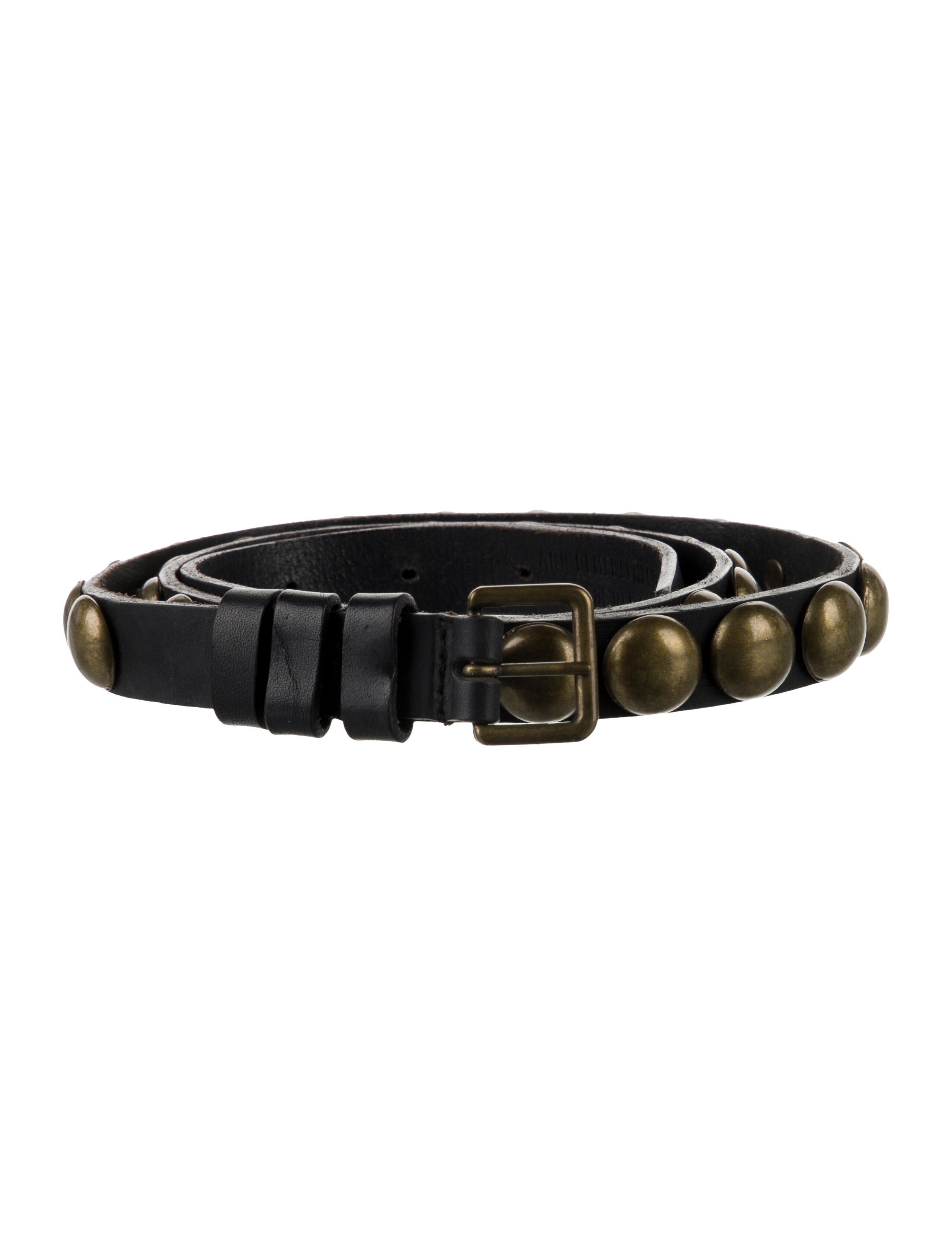 Ann Demeulemeester Skinny Leather Belt