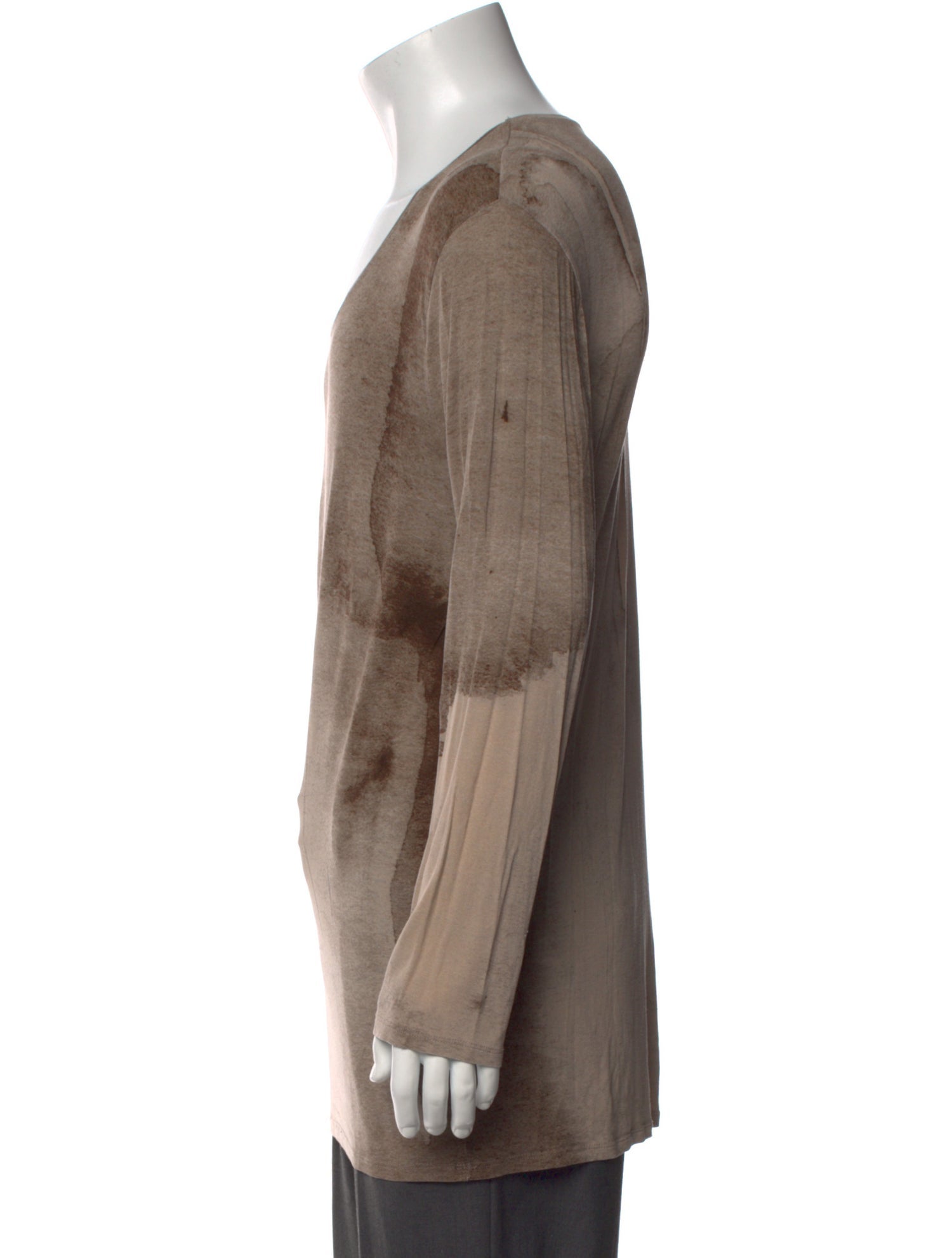 Ann Demeulemeester Printed Scoop Neck T-Shirt