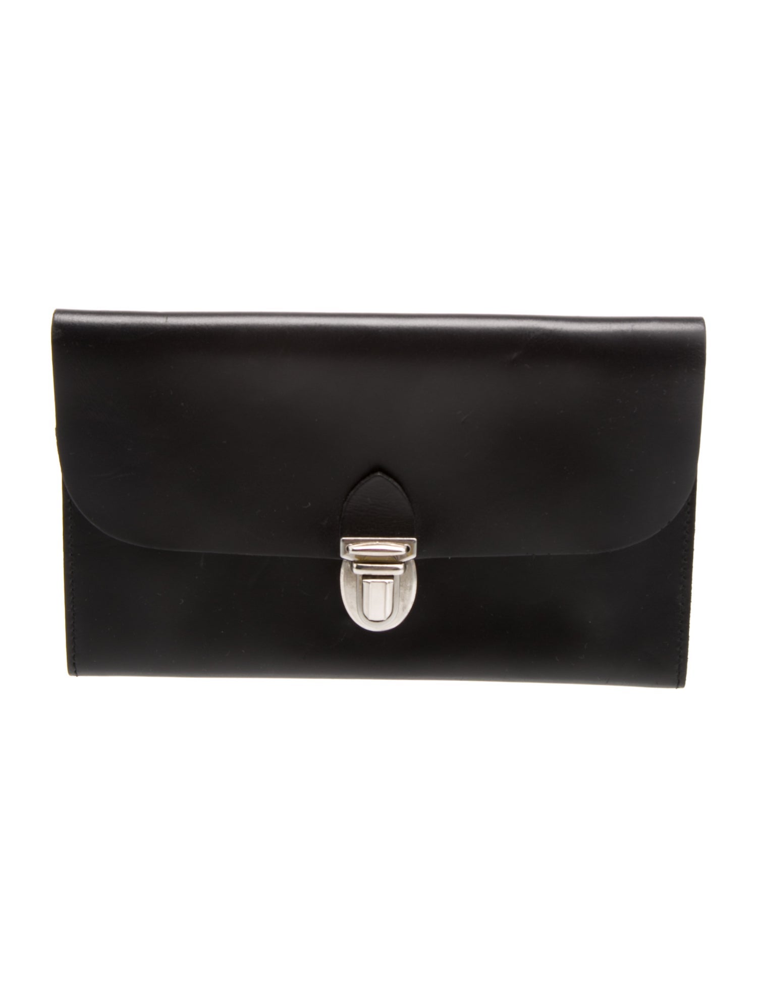 Ann Demeulemeester Leather Clutch