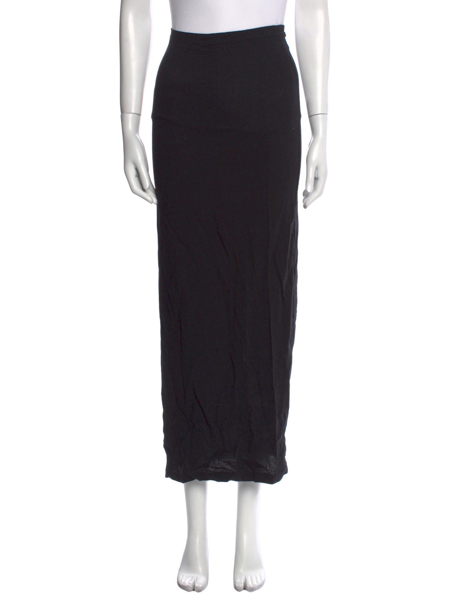 Ann Demeulemeester Virgin Wool Midi Length Skirt