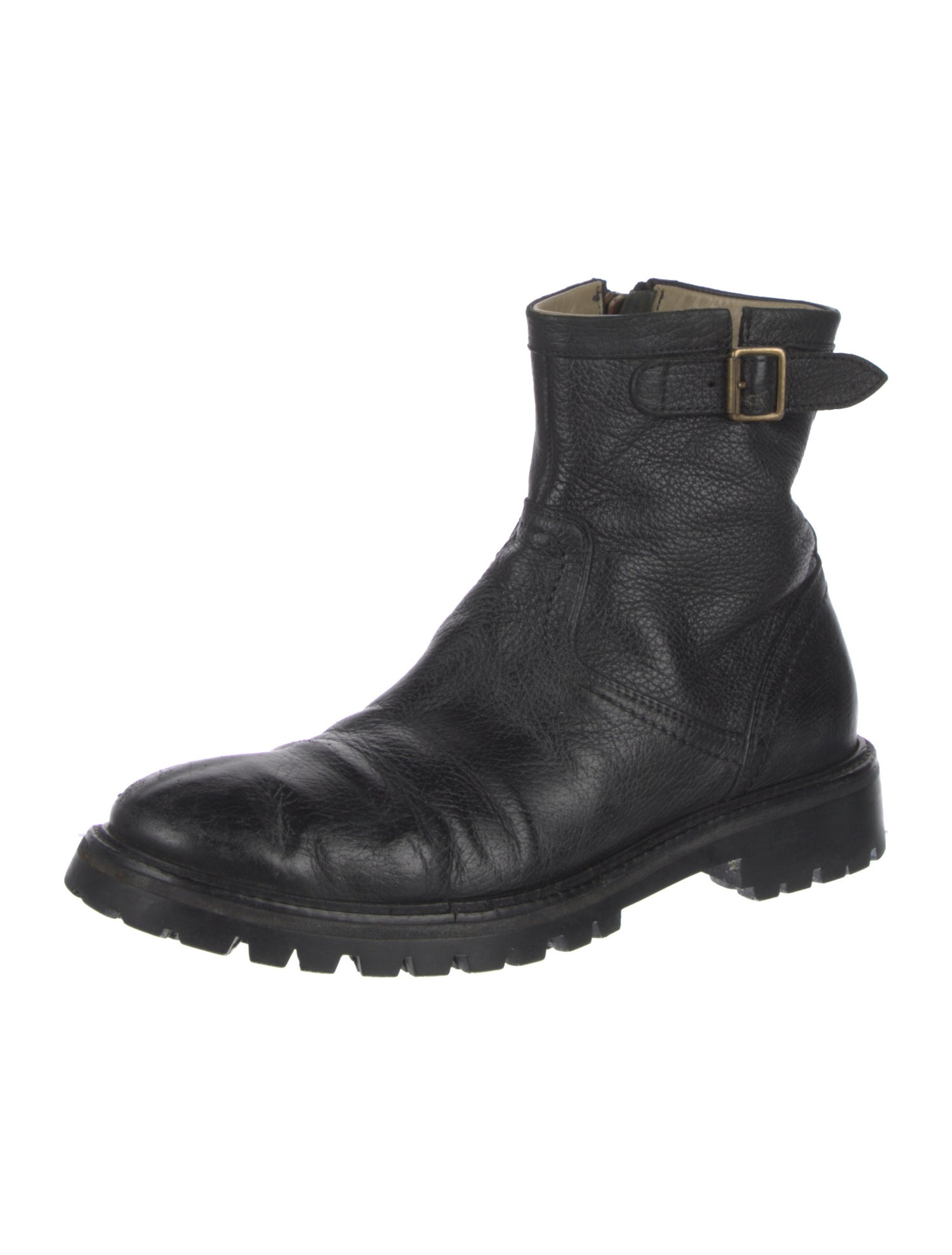 Ann Demeulemeester Leather Boots