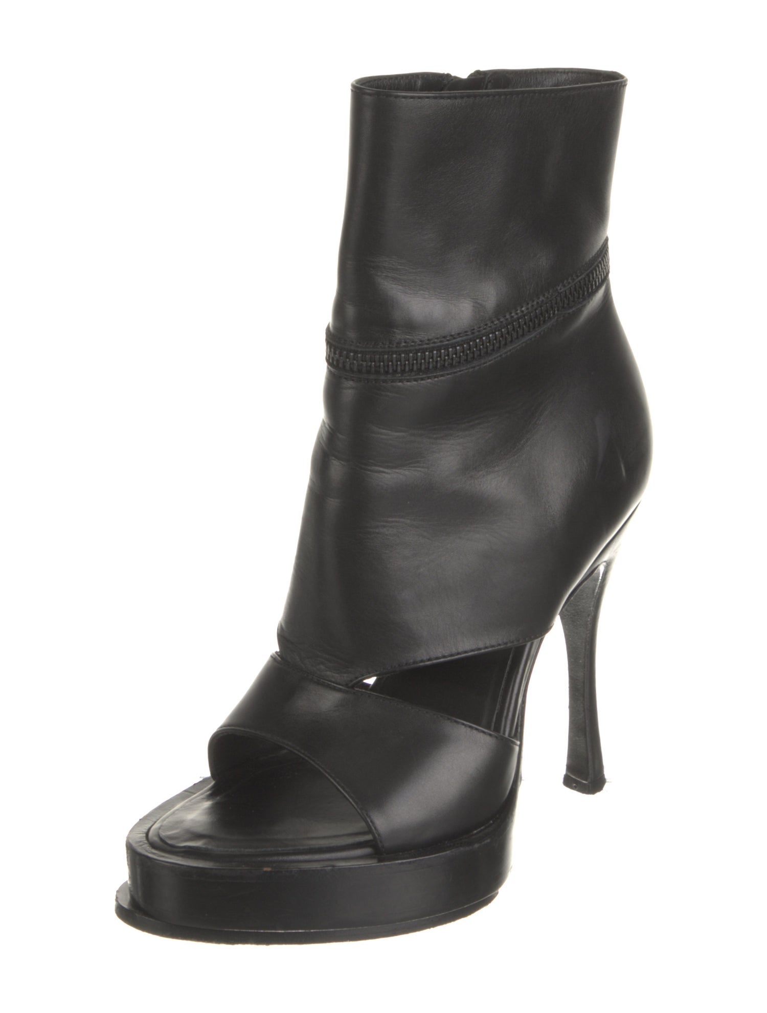 Ann Demeulemeester Leather Gladiator Sandals