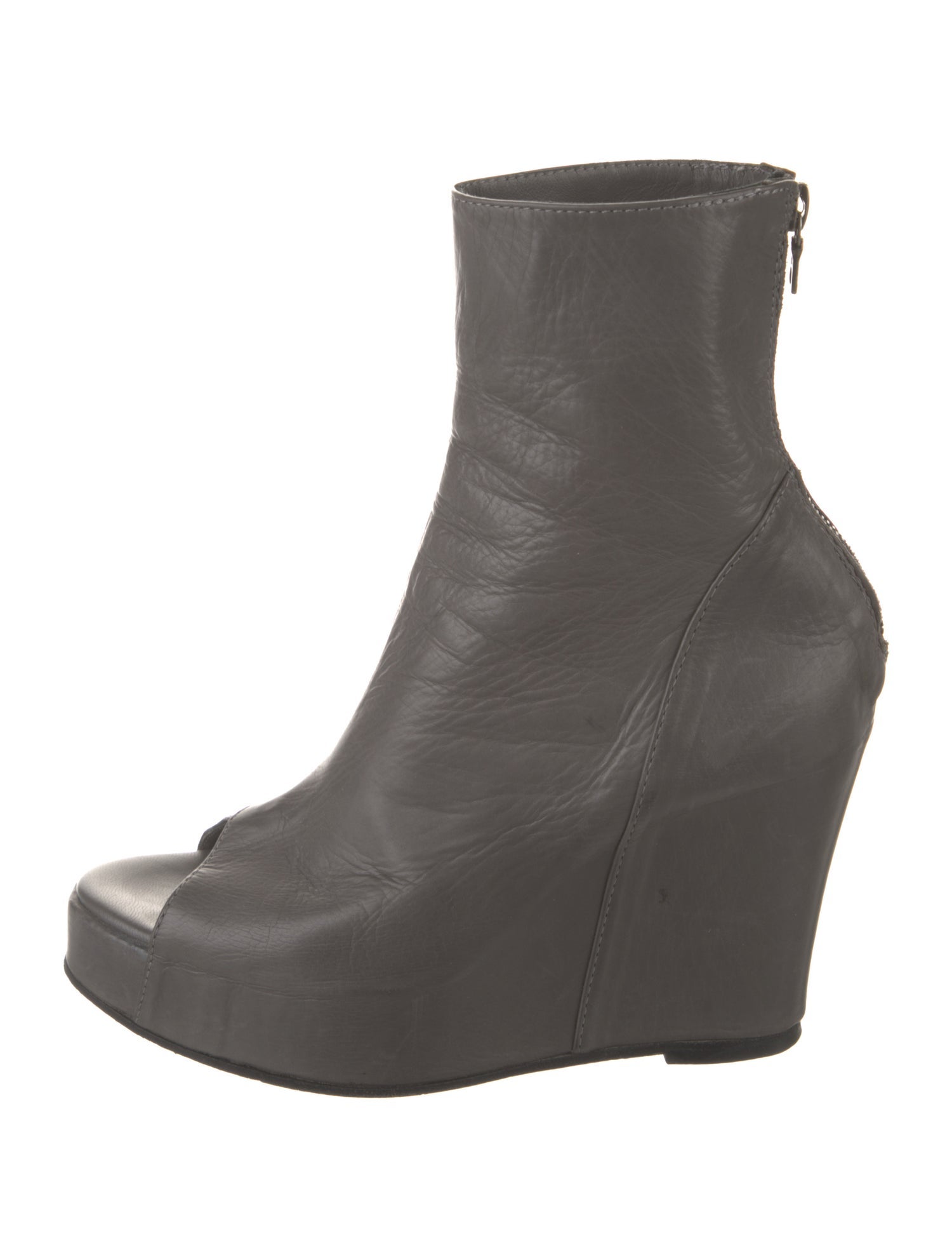 Ann Demeulemeester Leather Boots