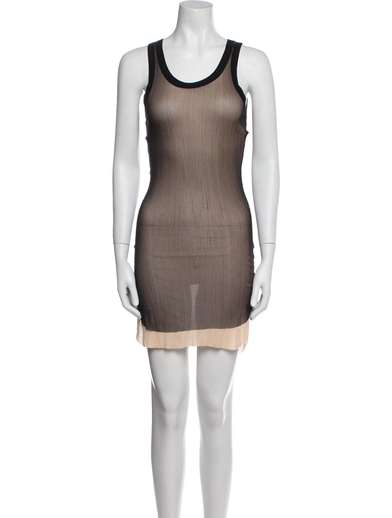 Ann Demeulemeester Silk Mini Dress