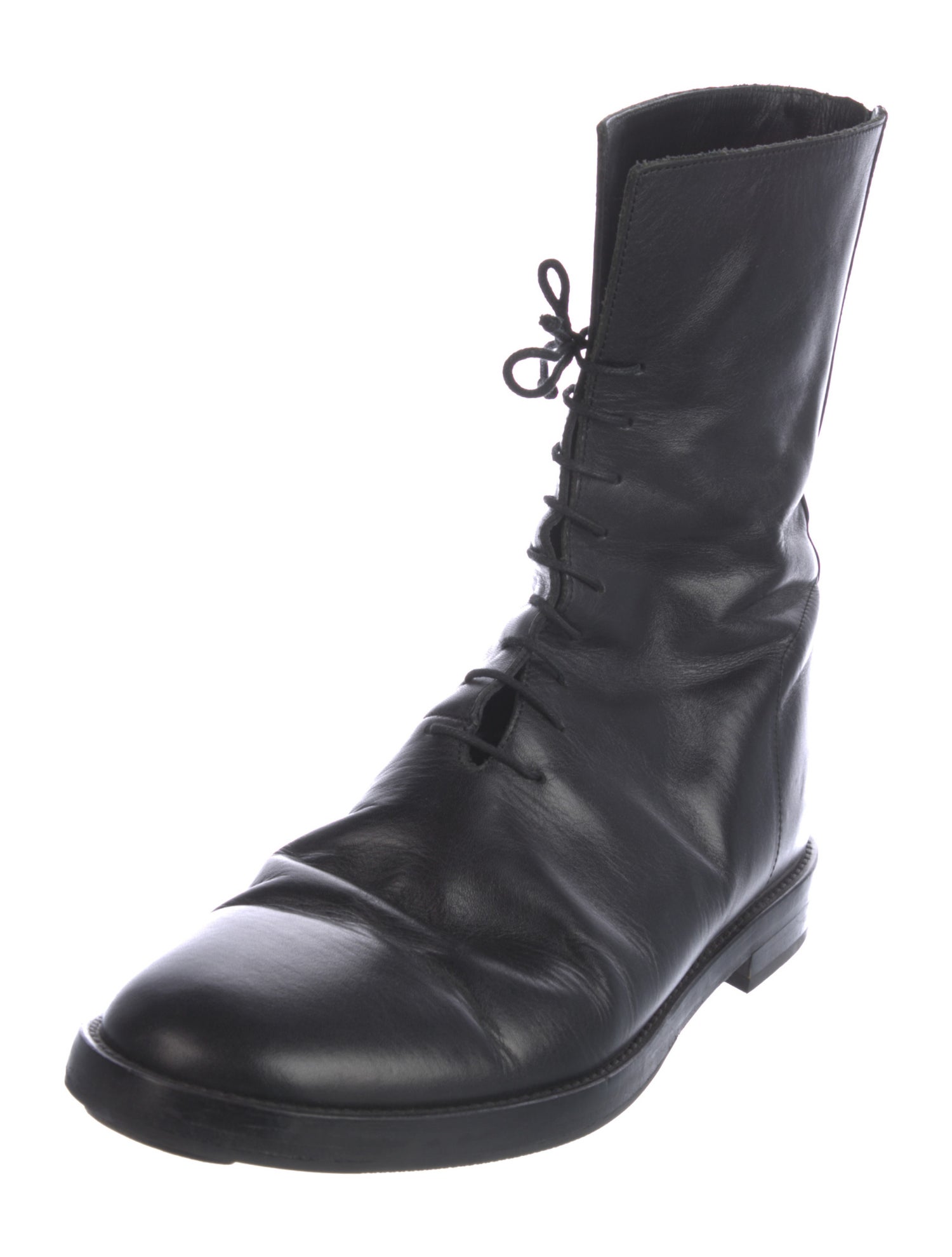 Ann Demeulemeester Leather Boots