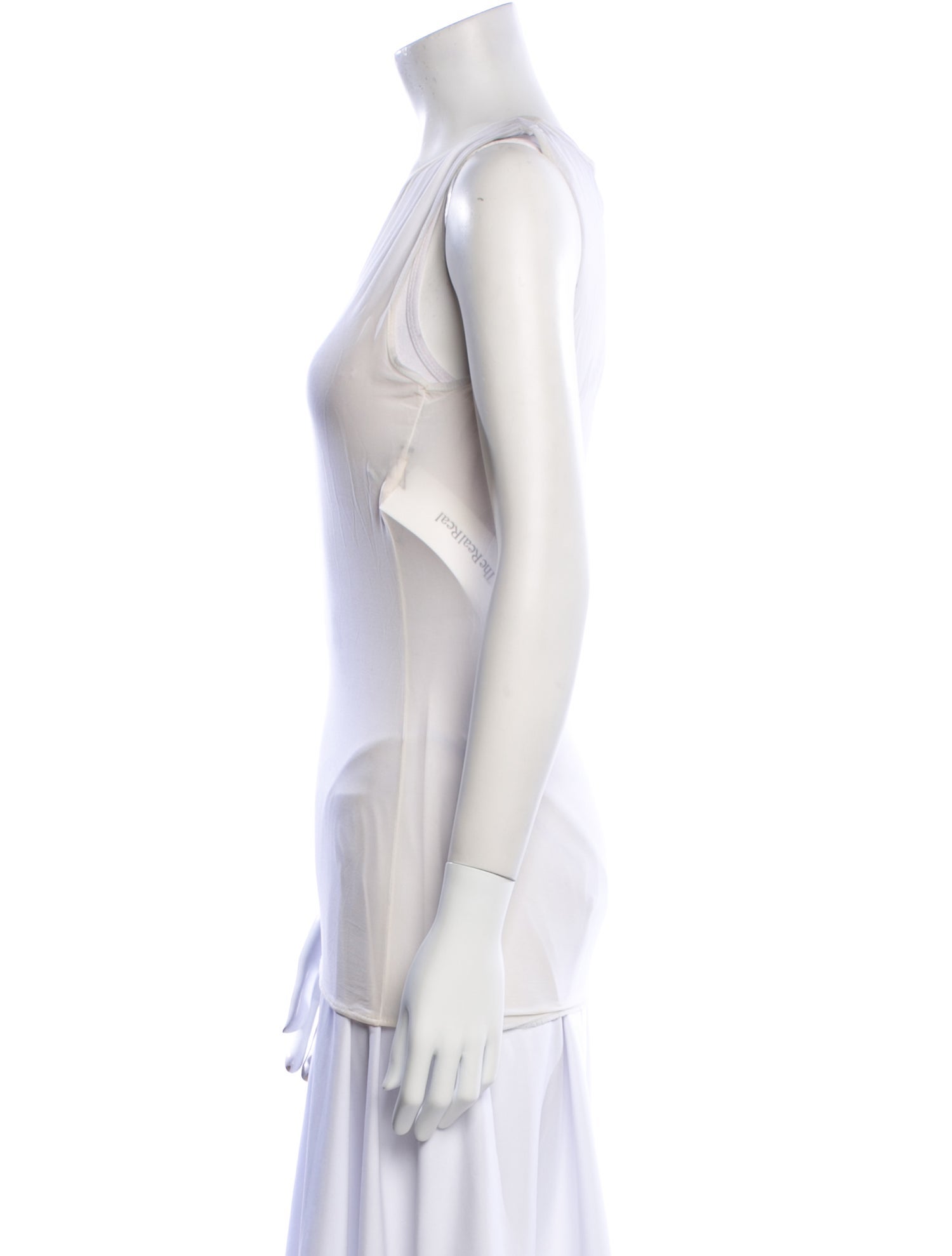 Ann Demeulemeester Crew Neck Sleeveless Top