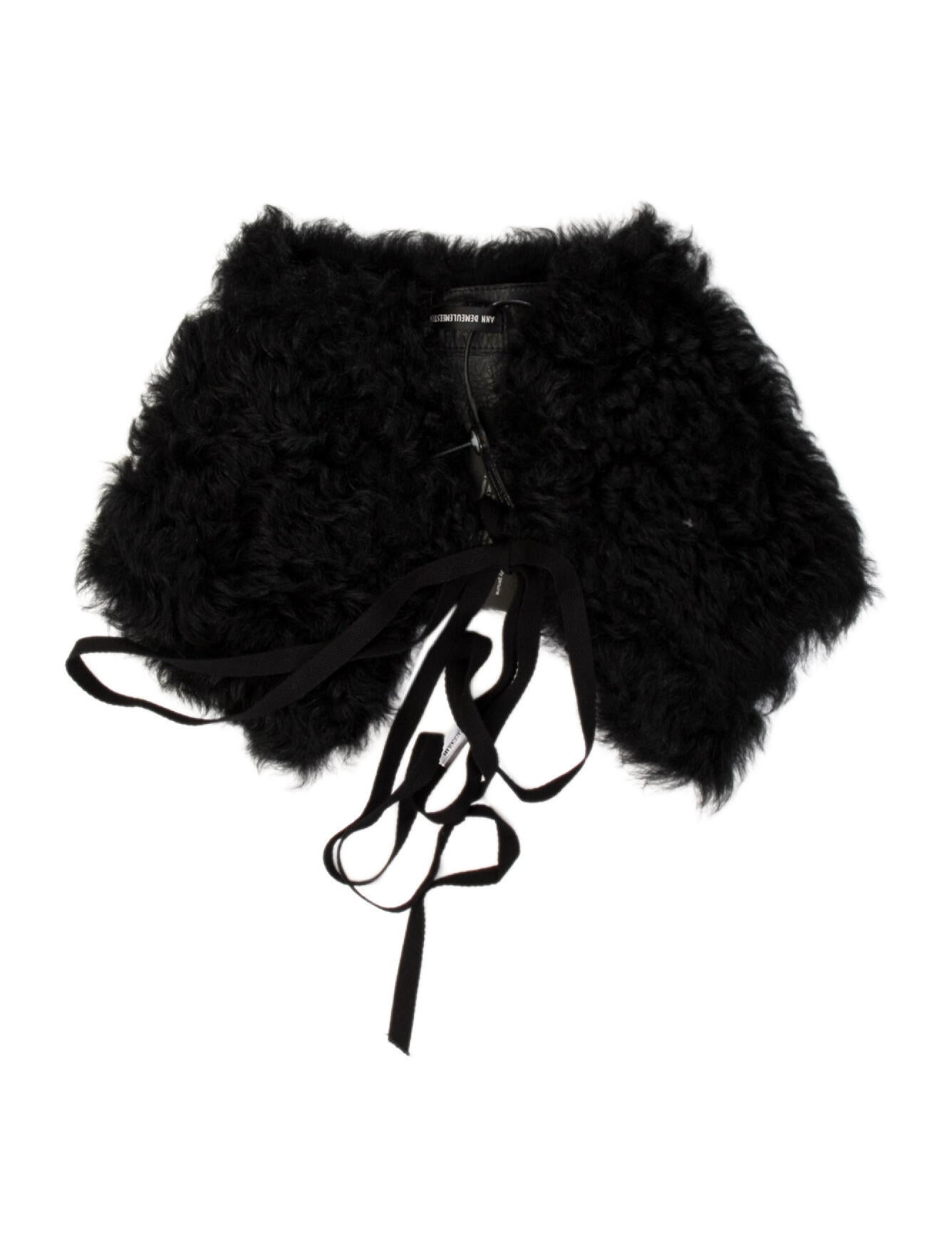 Ann Demeulemeester Leather Scarf