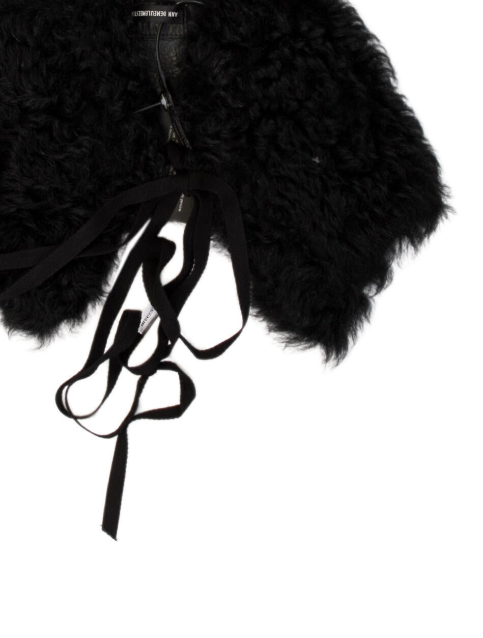 Ann Demeulemeester Leather Scarf