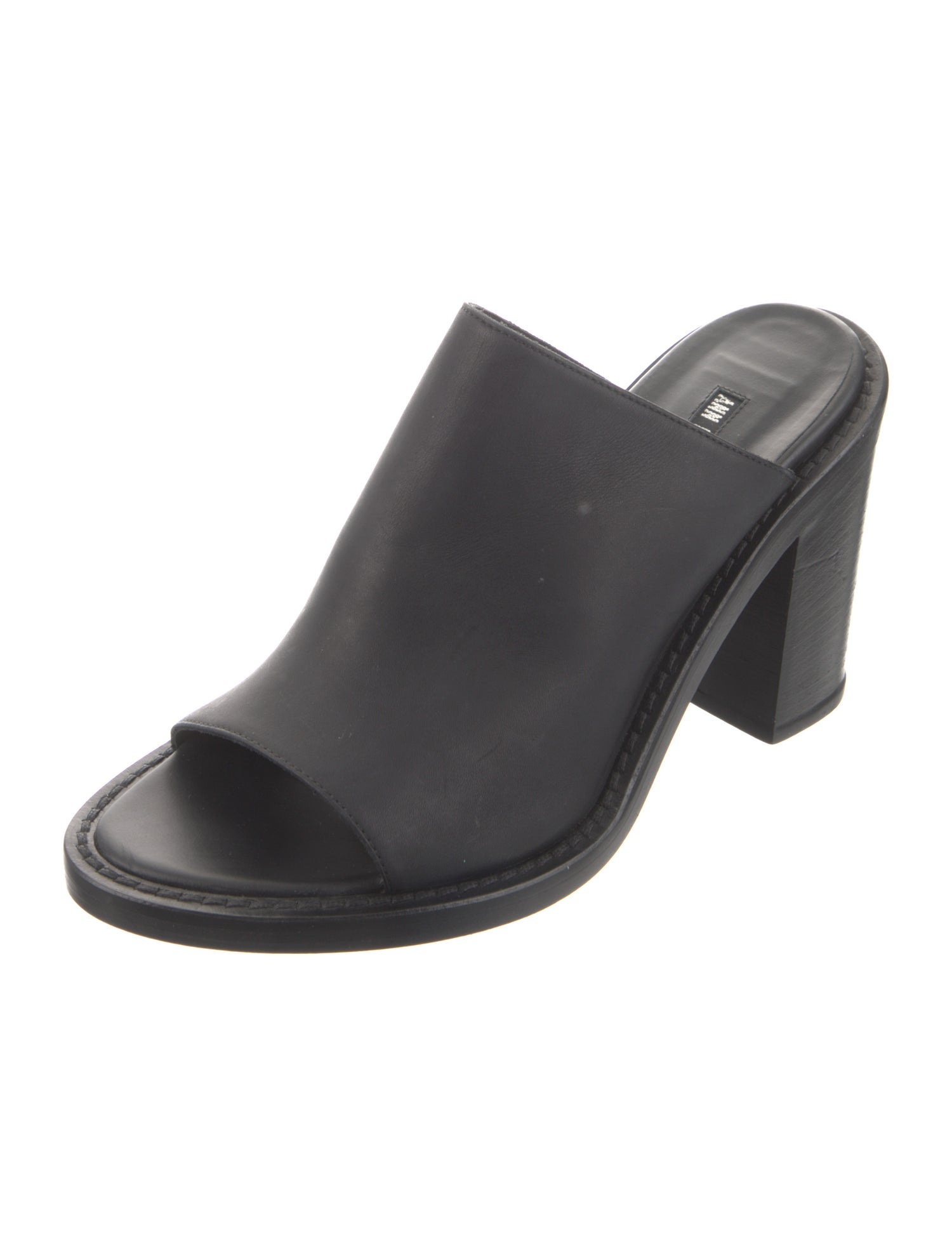 Ann Demeulemeester Leather Slides