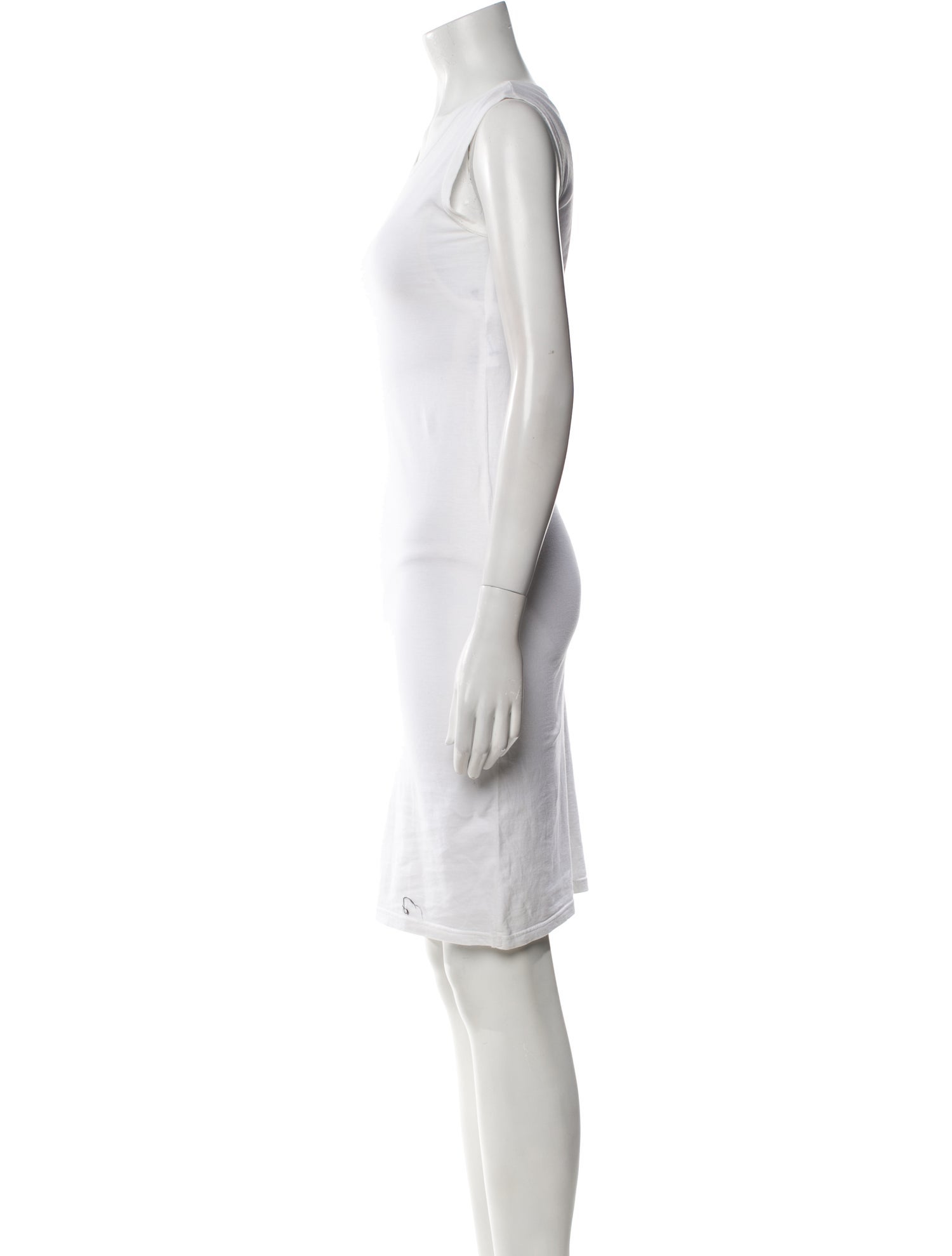 Ann Demeulemeester Scoop Neck Knee-Length Dress
