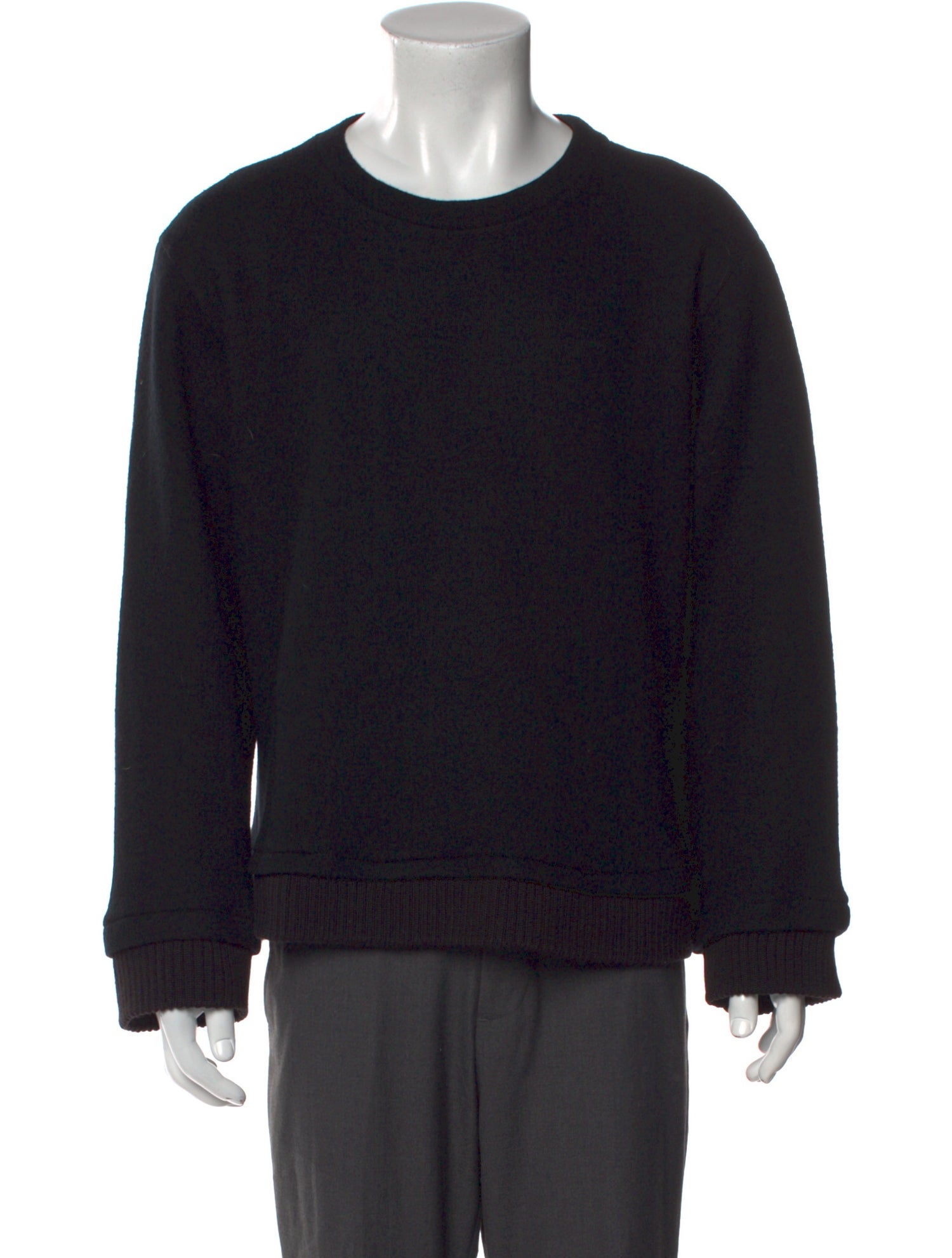Ann Demeulemeester Crew Neck Long Sleeve Pullover