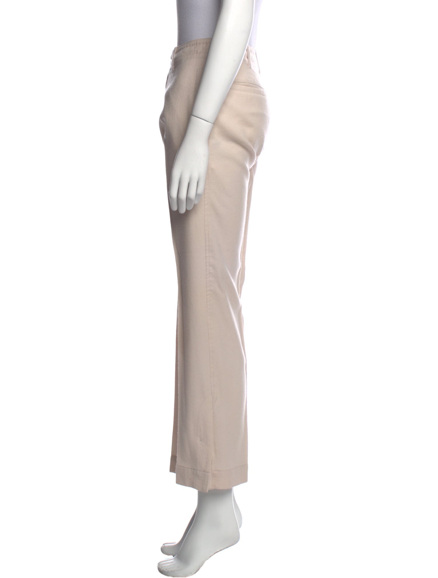 Ann Demeulemeester Virgin Wool Straight Leg Pants