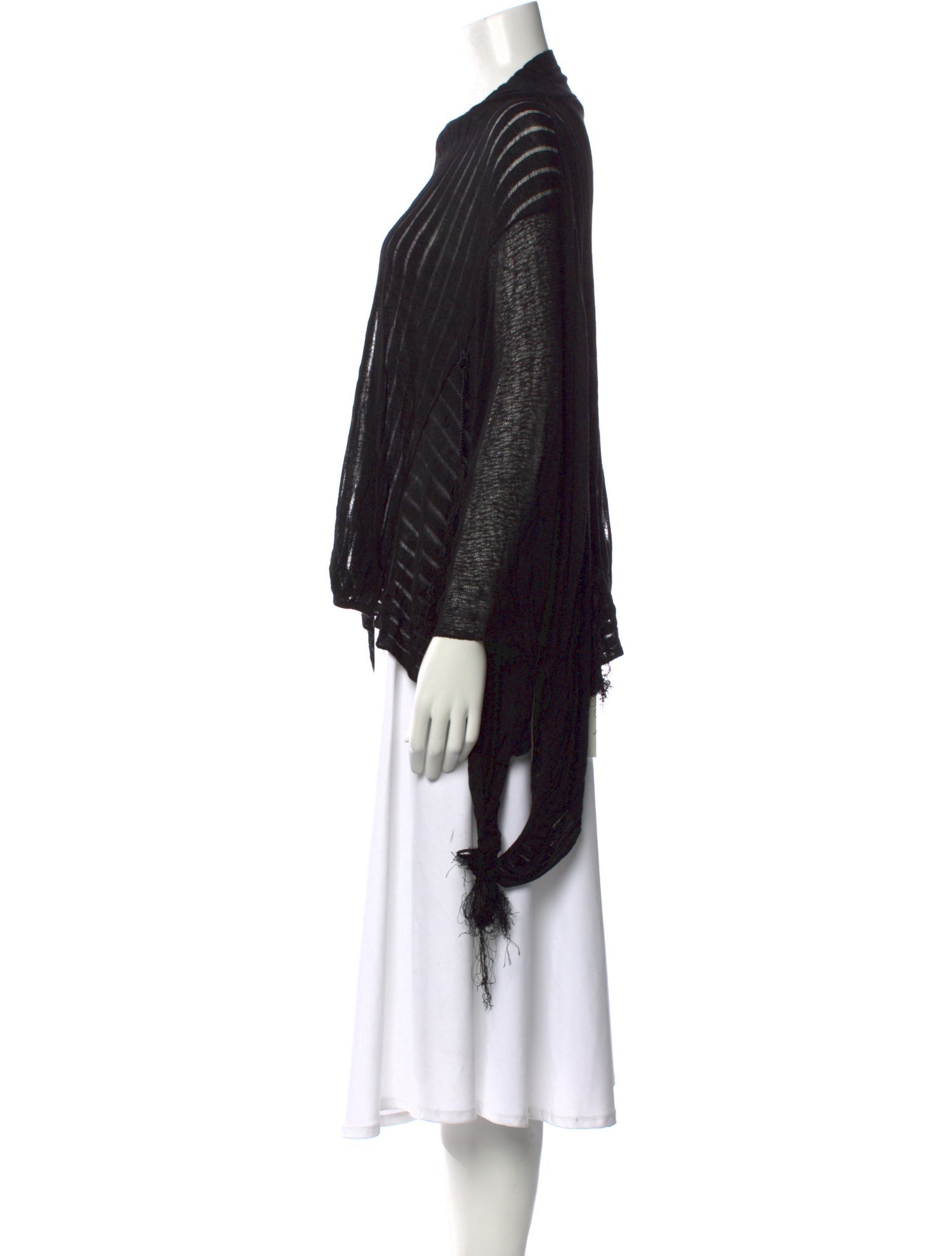 Ann Demeulemeester Striped Bateau Neckline Sweater