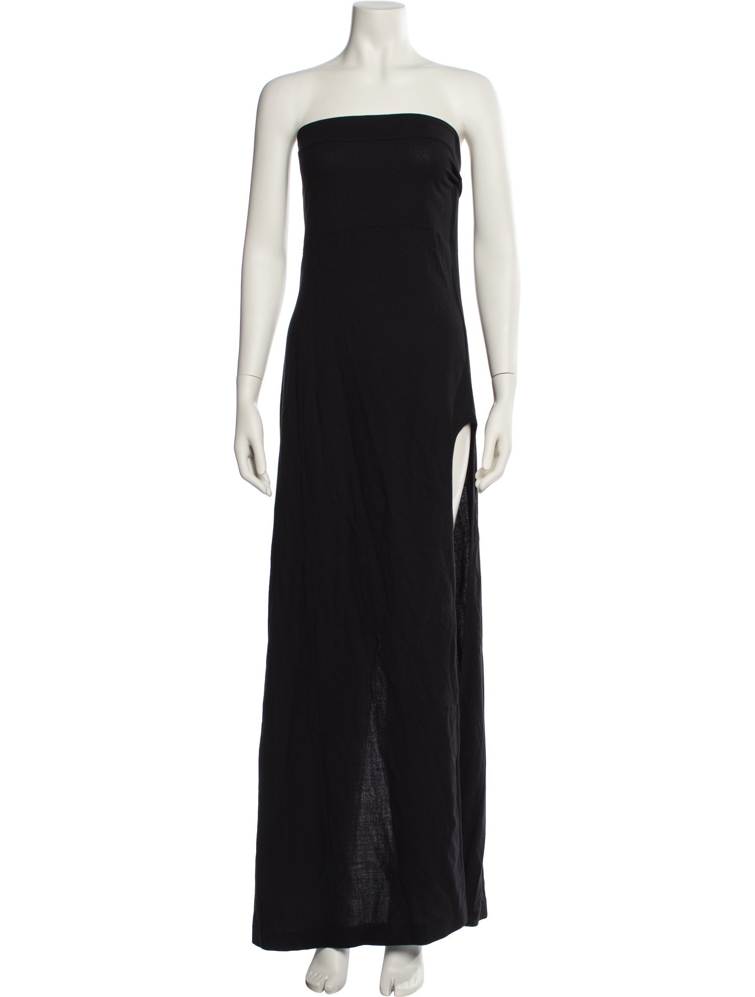 Ann Demeulemeester Virgin Wool Long Dress