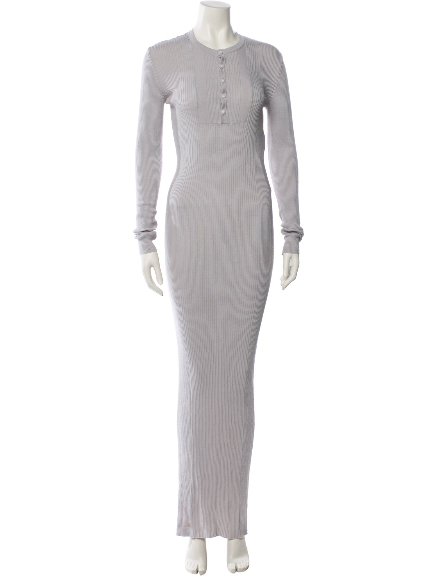 Ann Demeulemeester Crew Neck Long Dress