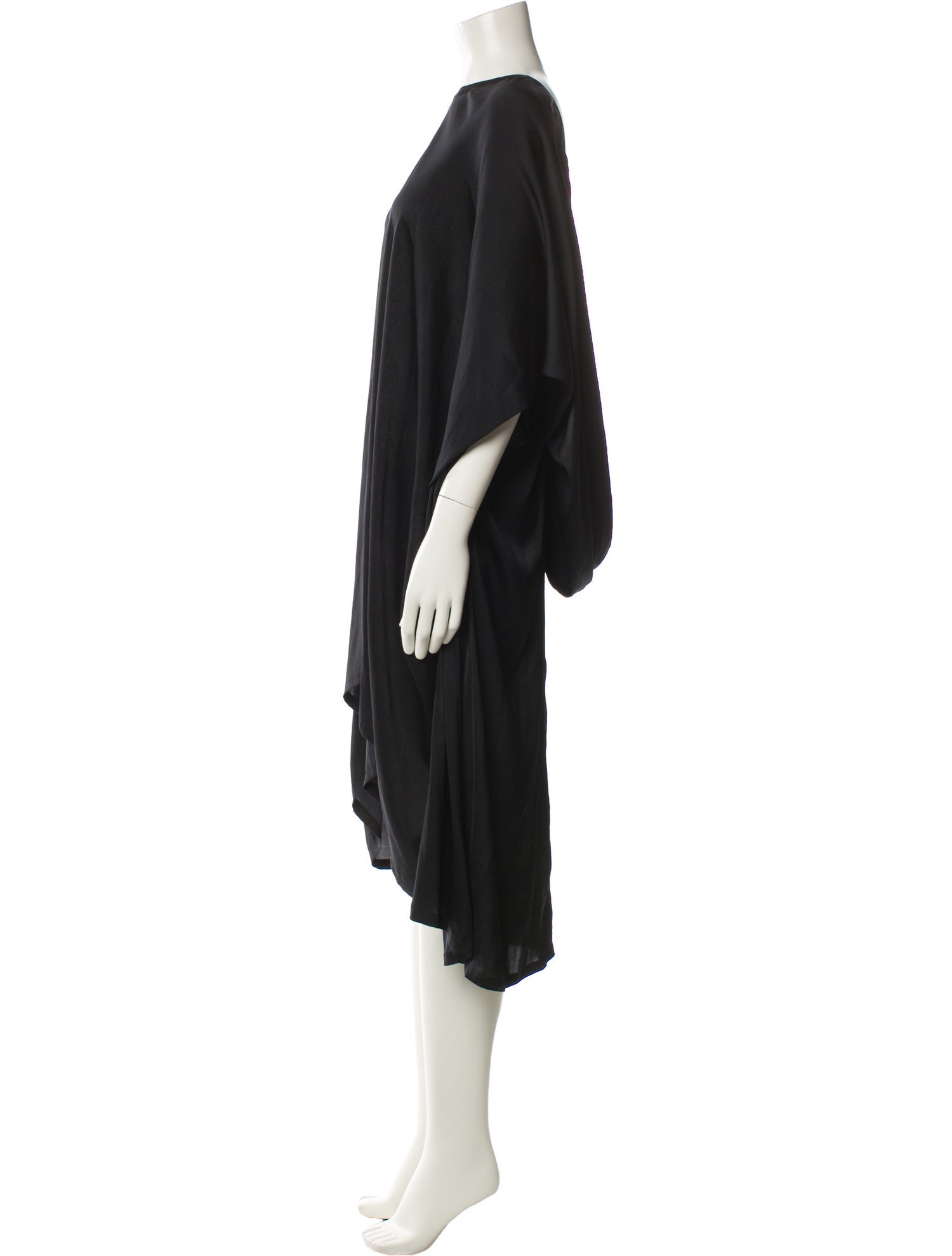 Ann Demeulemeester Bateau Neckline Knee-Length Dress