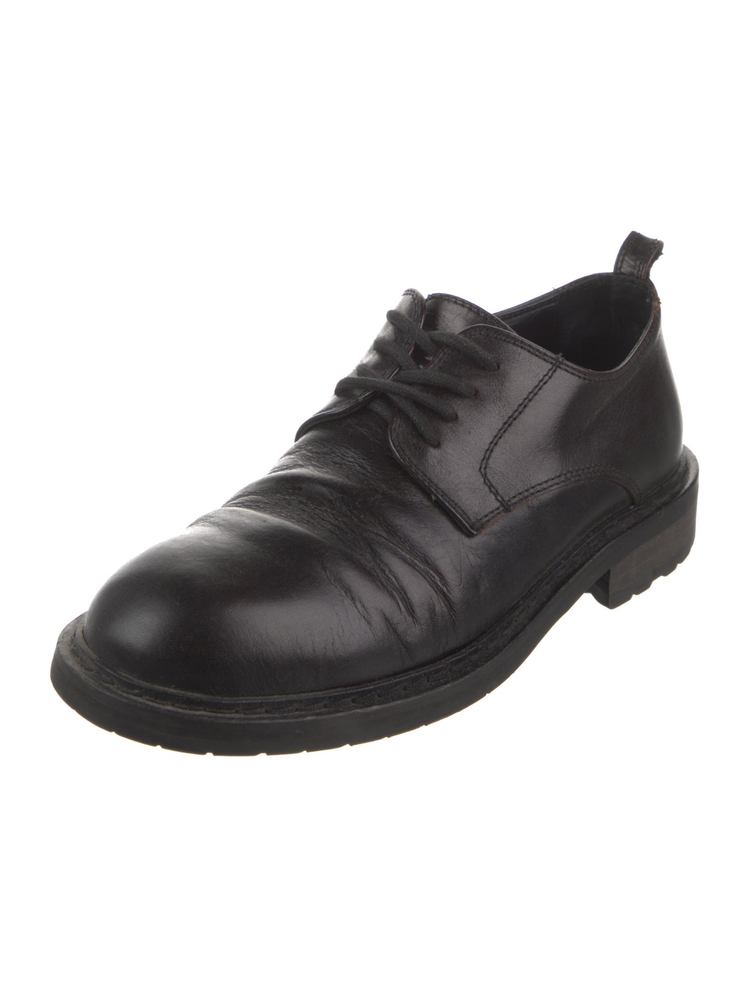 Ann Demeulemeester Leather Derby Shoes