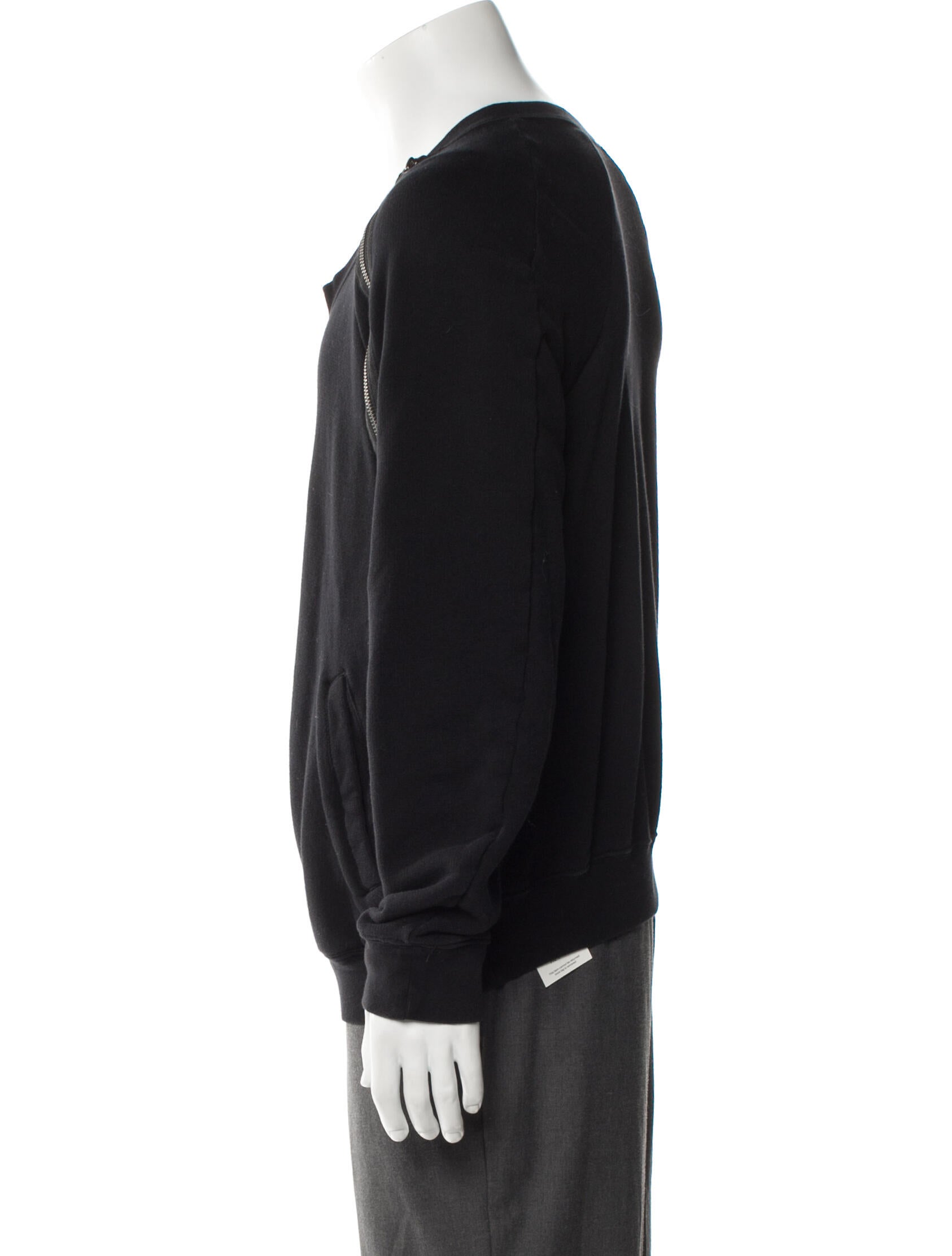 Ann Demeulemeester Scoop Neck Long Sleeve Cardigan