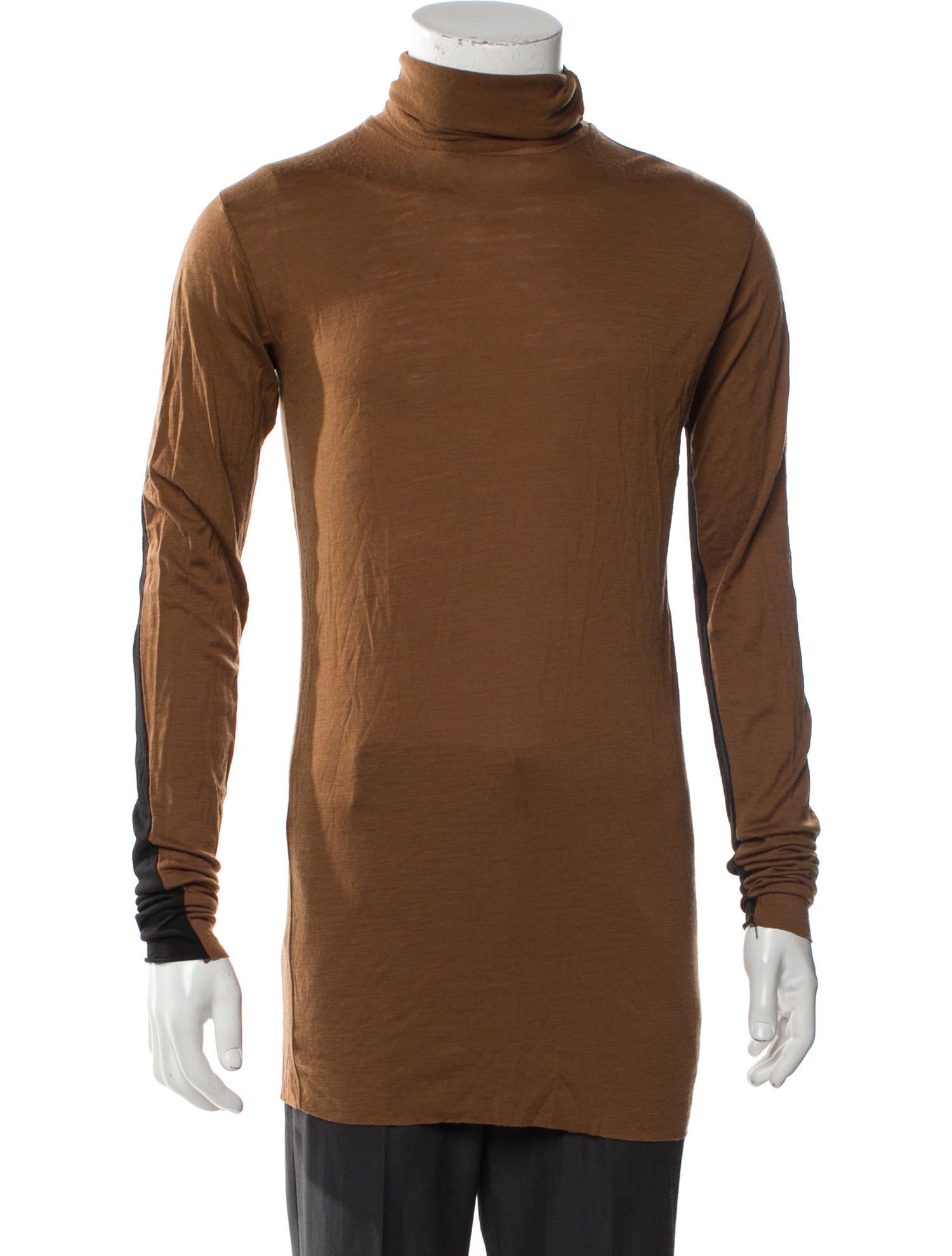 Ann Demeulemeester Wool Turtleneck T-Shirt