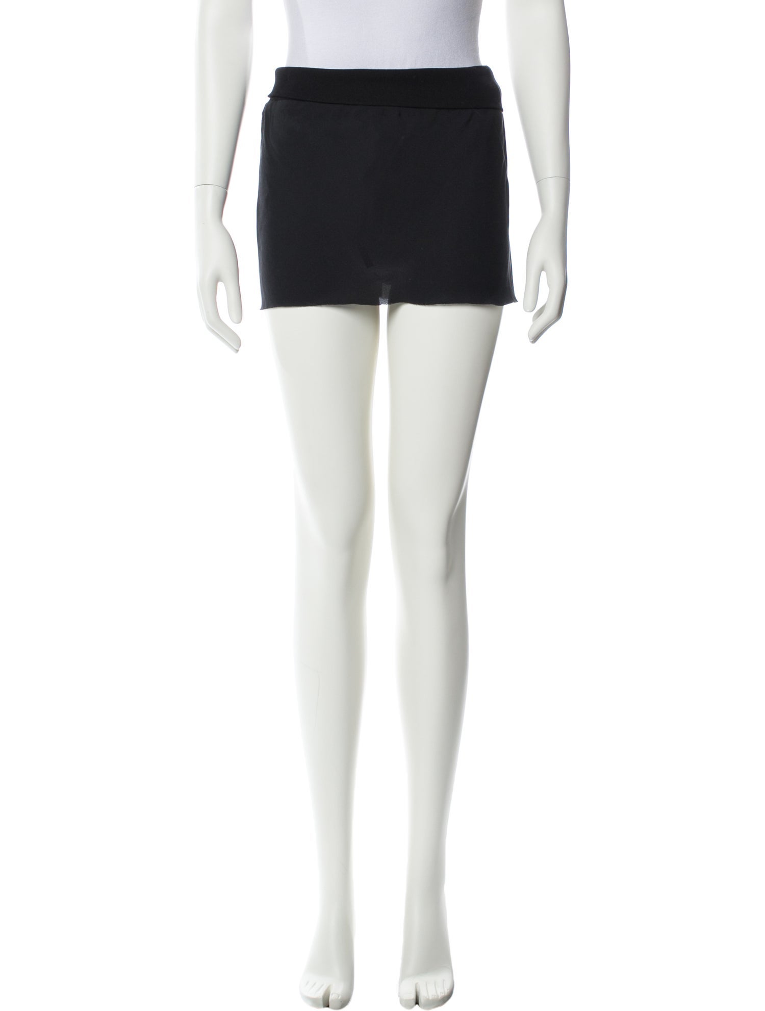 Ann Demeulemeester Silk Mini Skirt