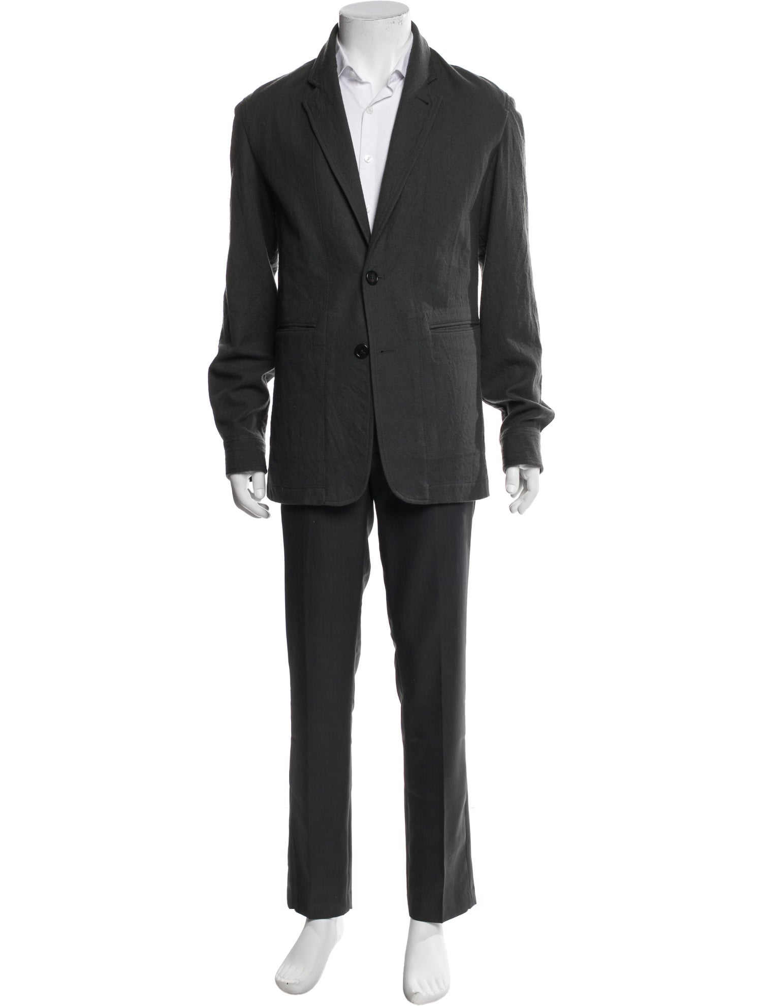 Ann Demeulemeester Wool Two-Piece Blazer