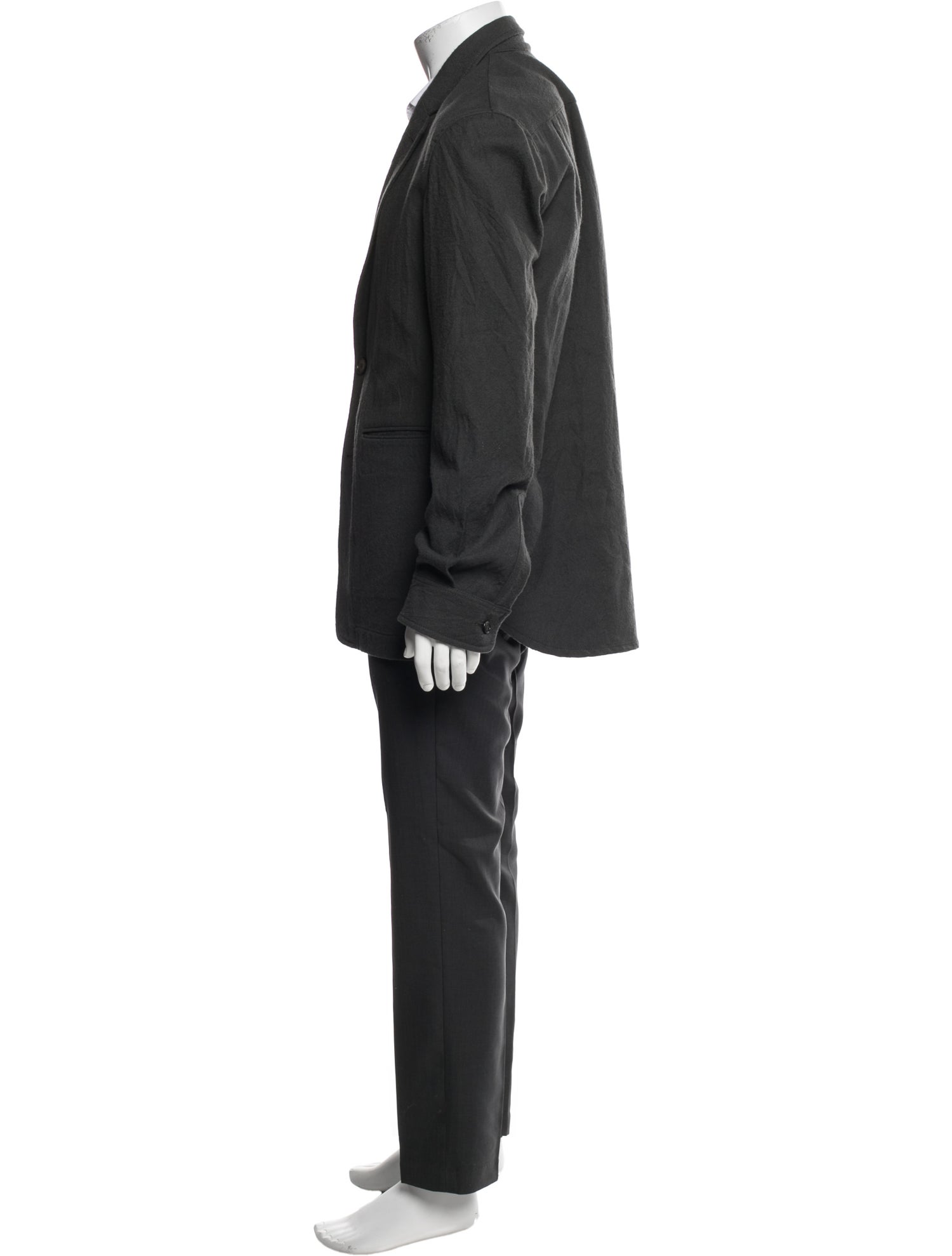 Ann Demeulemeester Wool Two-Piece Blazer