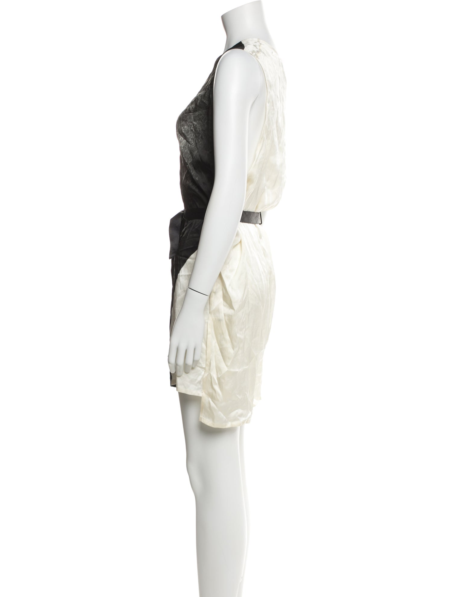 Ann Demeulemeester Printed Mini Dress