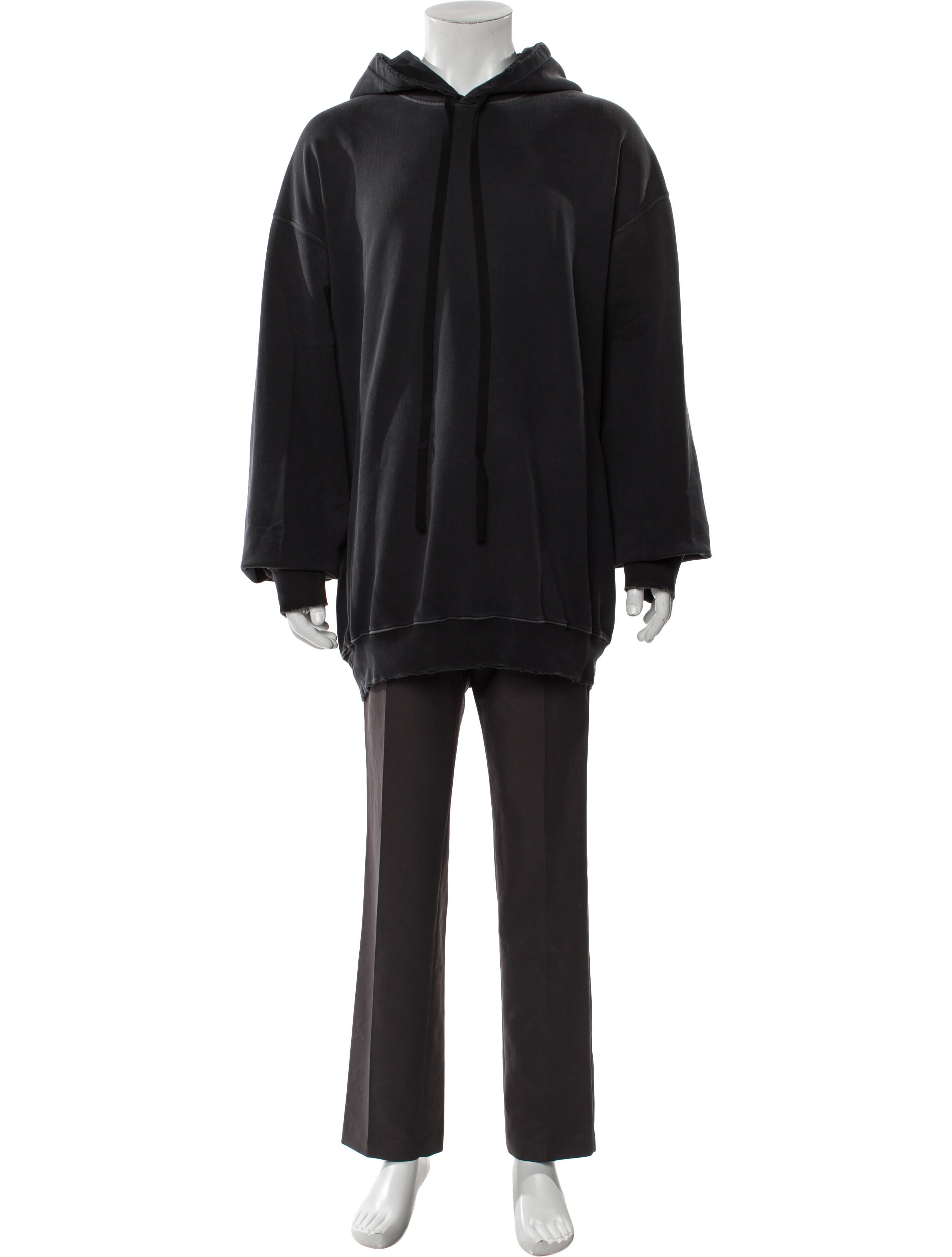 Ann Demeulemeester V-Neck Long Sleeve Hoodie w/ Tags