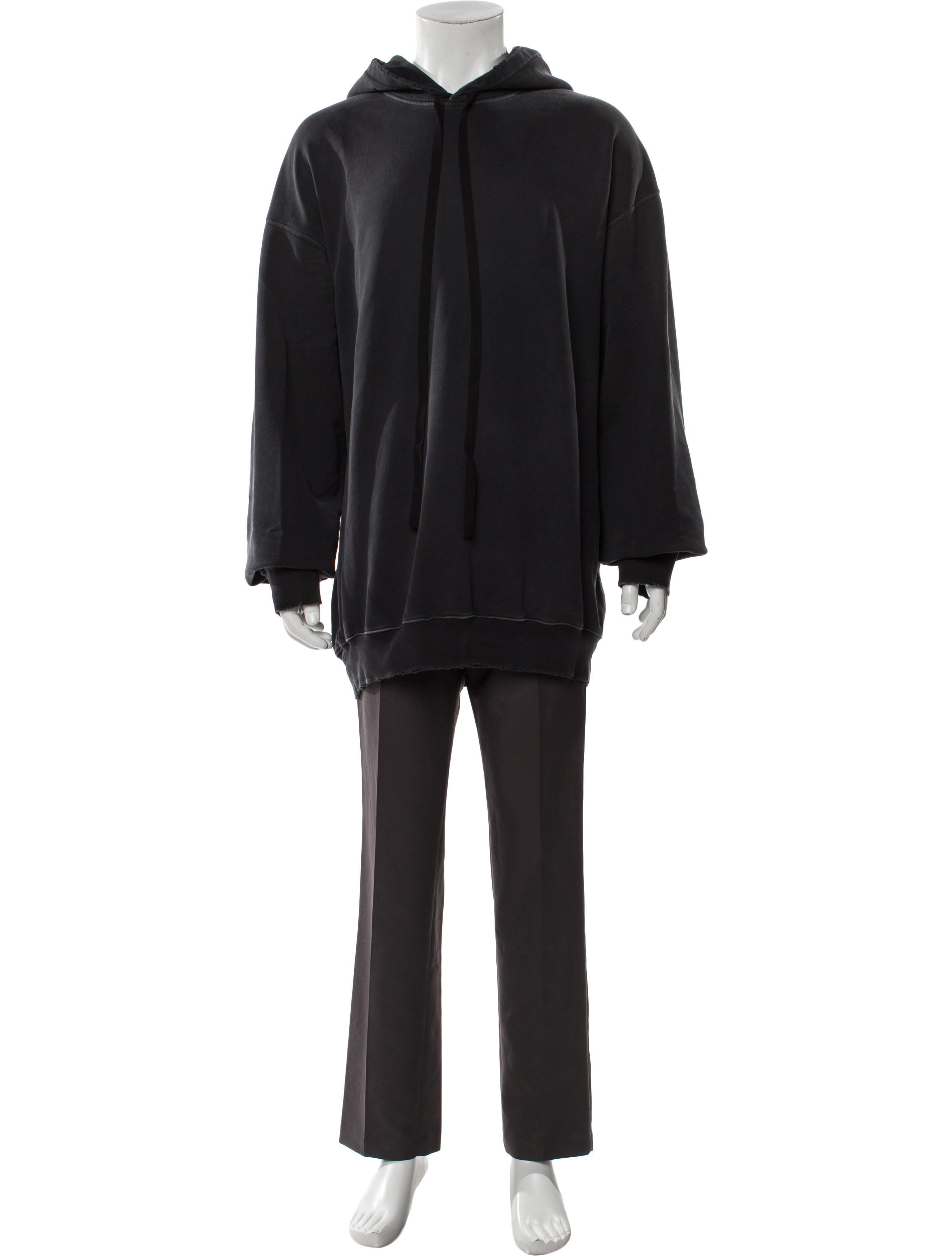 Ann Demeulemeester V-Neck Long Sleeve Hoodie w/ Tags