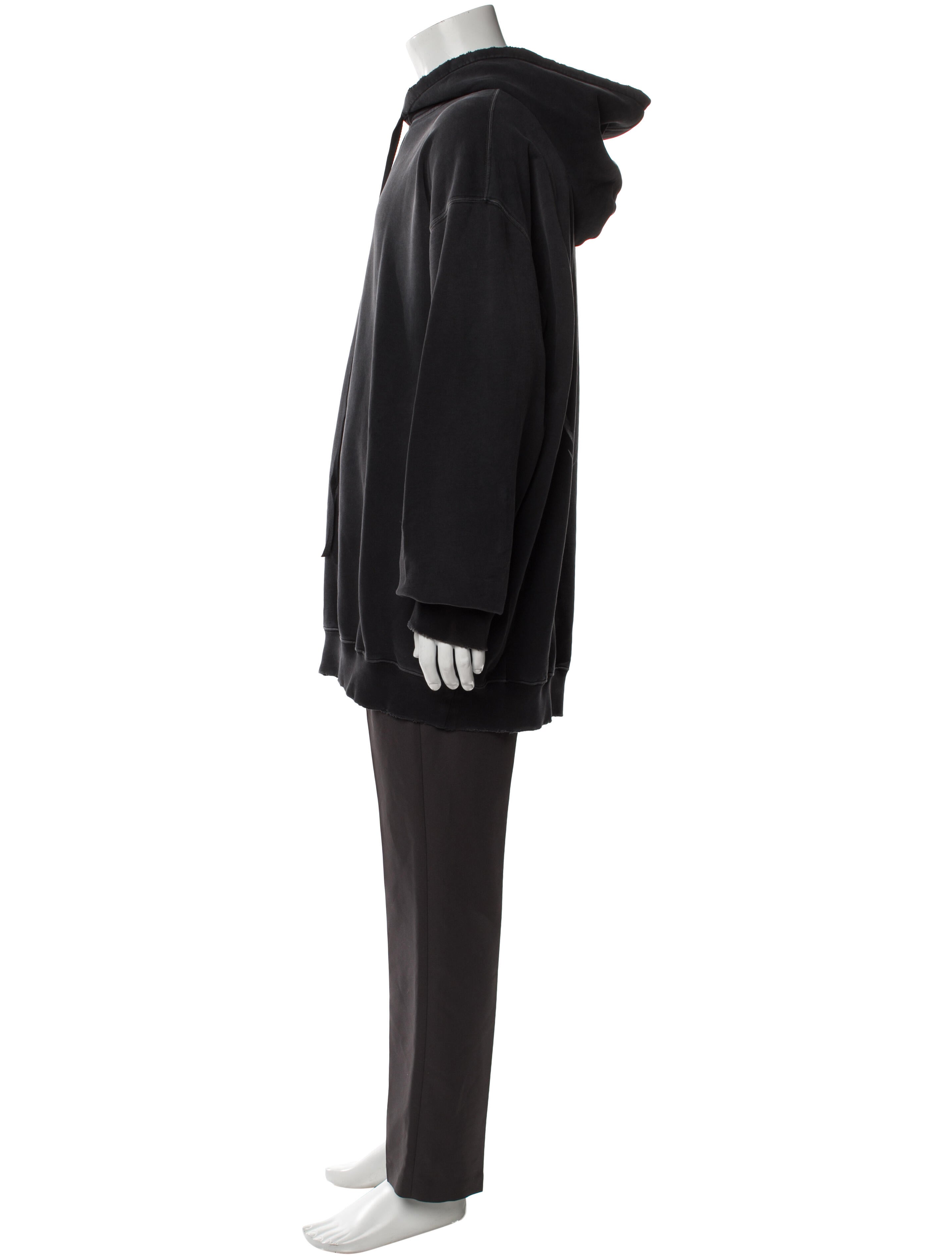 Ann Demeulemeester V-Neck Long Sleeve Hoodie w/ Tags